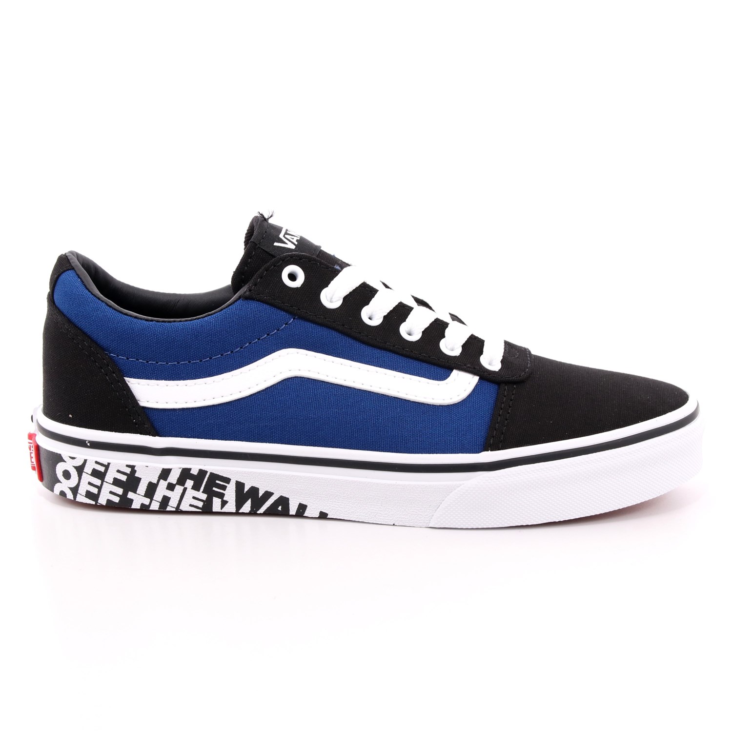 Scarpa Allacciata Vans Bambino Azzurro Scarpa Allacciata Vans Bambino Azzurro Scarpe 17 - VN0A38J959M1