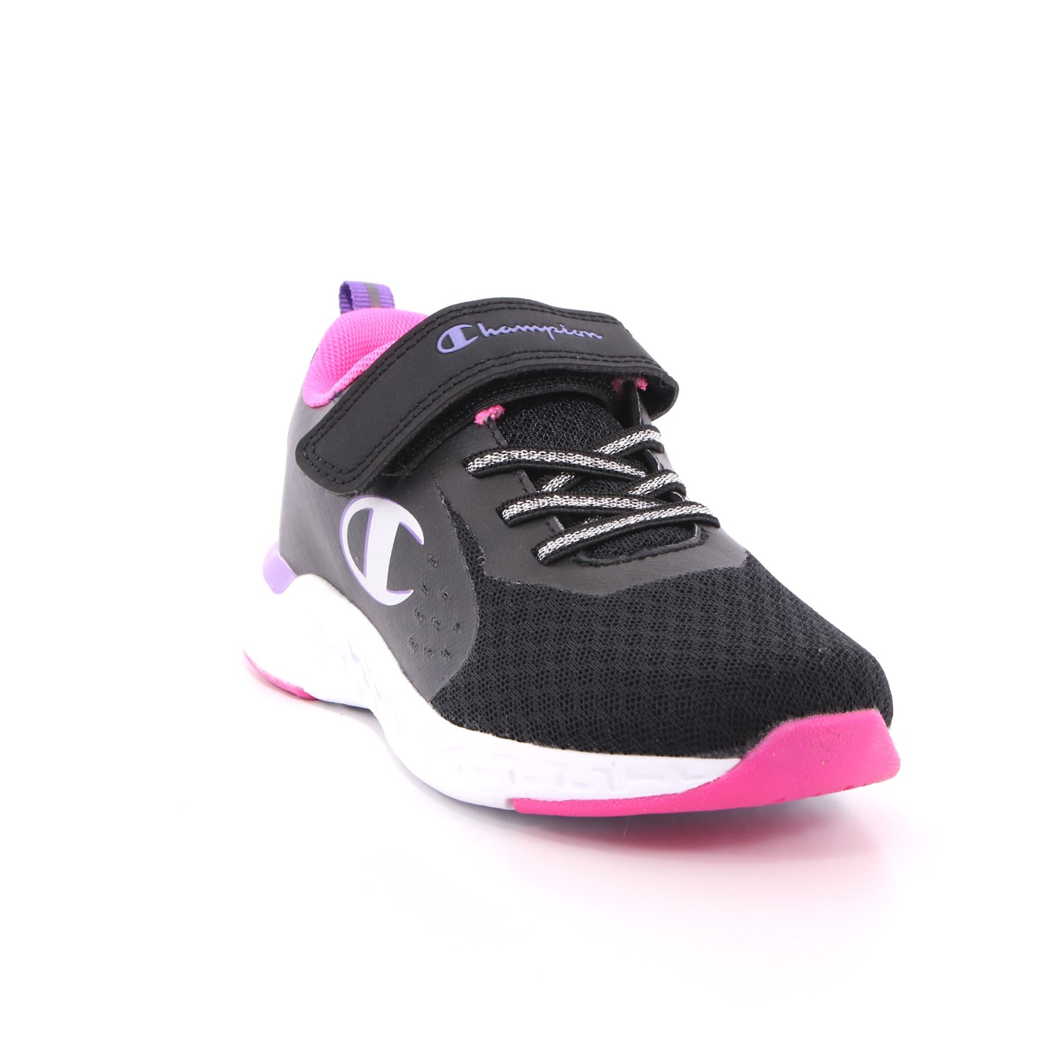 Scarpa Strappi + Elastico Champion Bambina Nero Scarpa Strappi + Elastico Champion Bambina Nero Scarpe 702 - S32125
