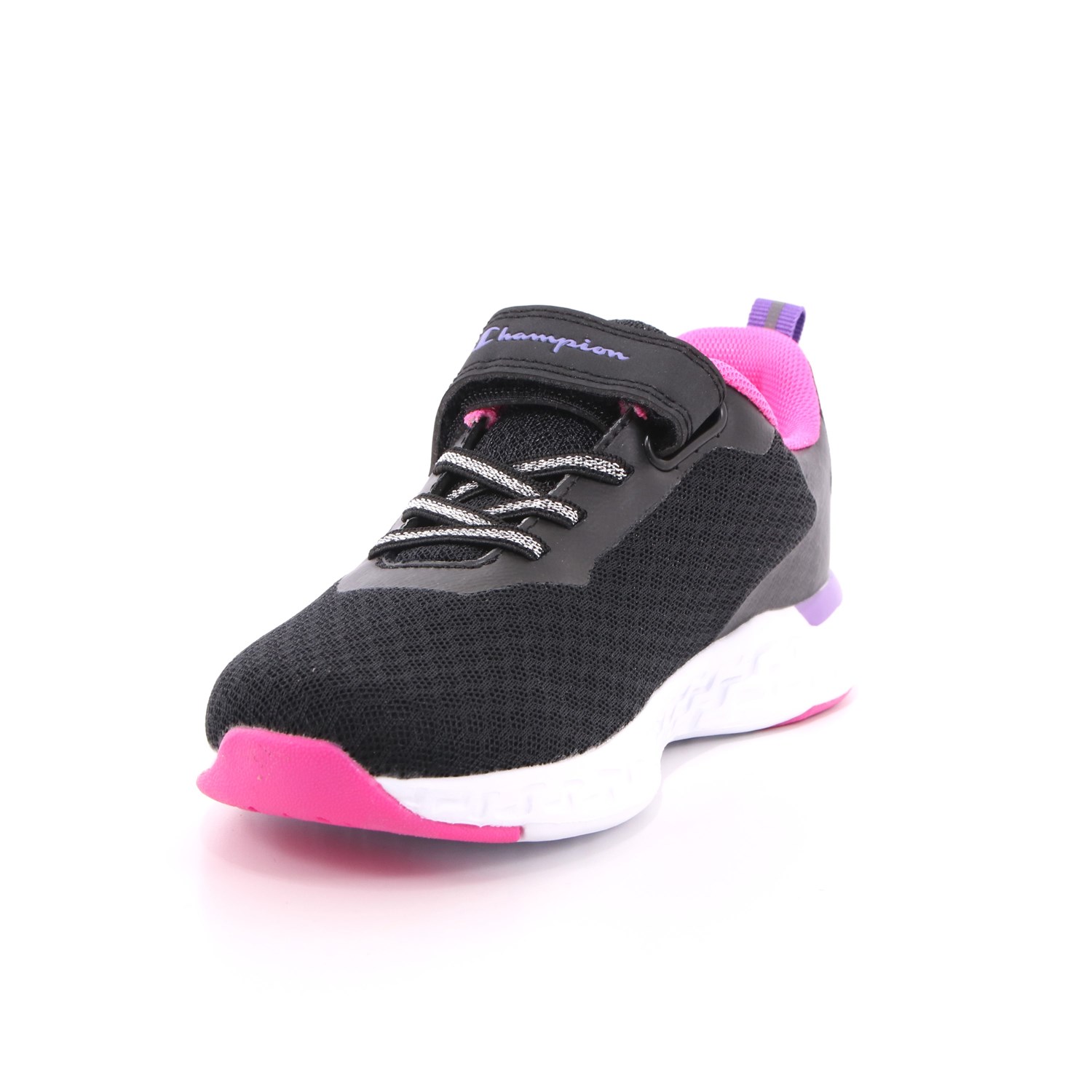 Scarpa Strappi + Elastico Champion Bambina Nero Scarpa Strappi + Elastico Champion Bambina Nero Scarpe 702 - S32125