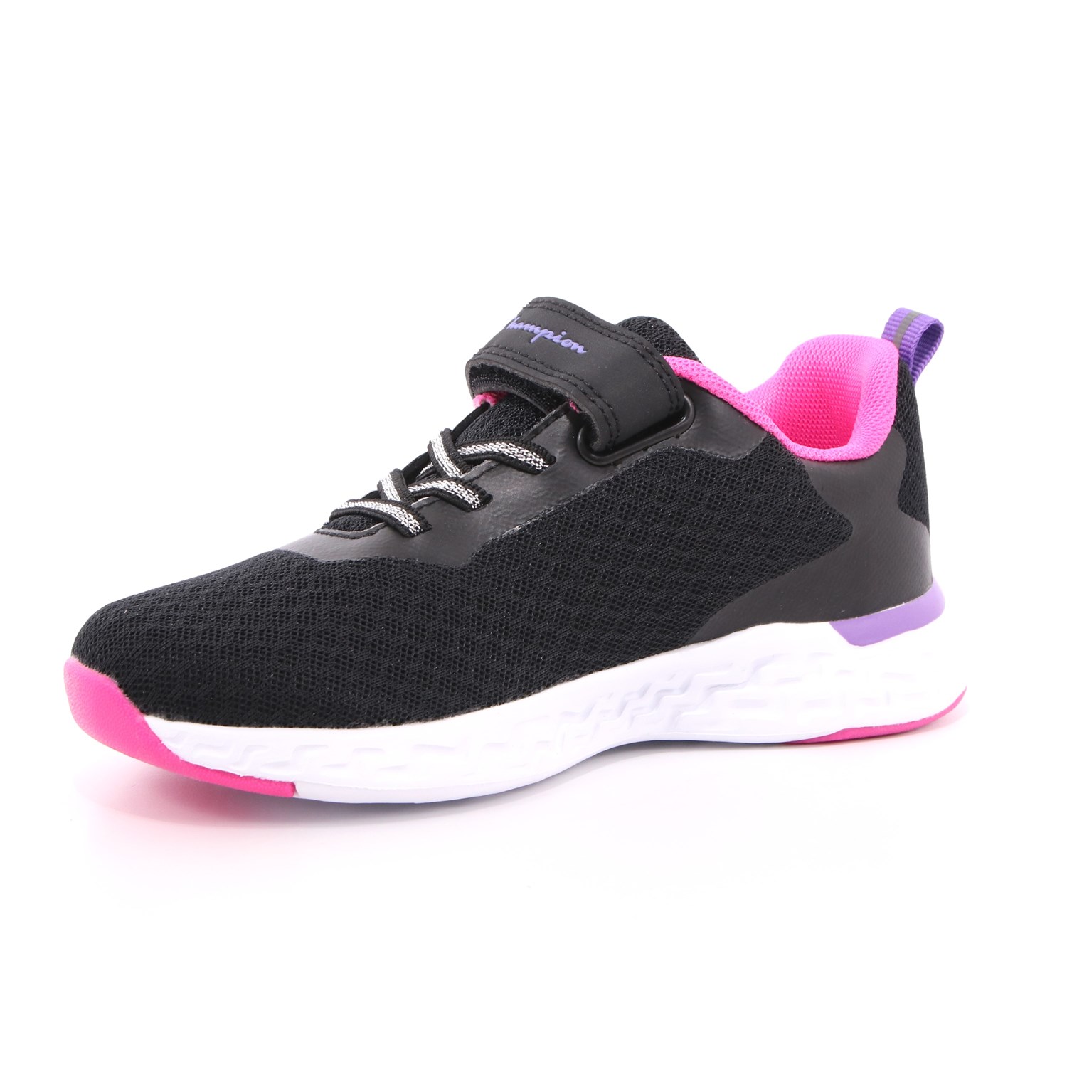 Scarpa Strappi + Elastico Champion Bambina Nero Scarpa Strappi + Elastico Champion Bambina Nero Scarpe 702 - S32125