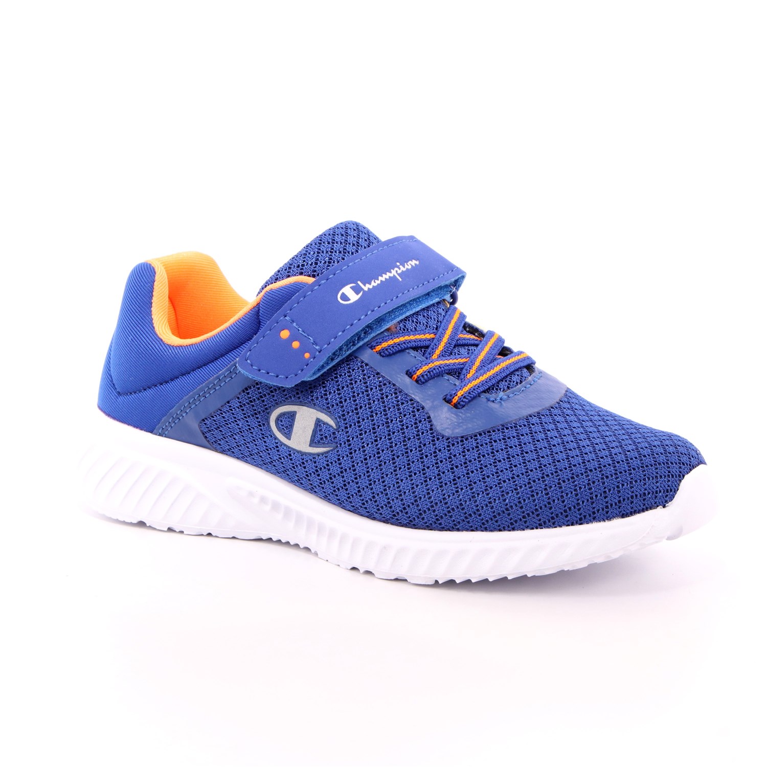 Scarpa Strappi + Elastico Champion Bambino Azzurro Scarpa Strappi + Elastico Champion Bambino Azzurro Scarpe 703 - S32162