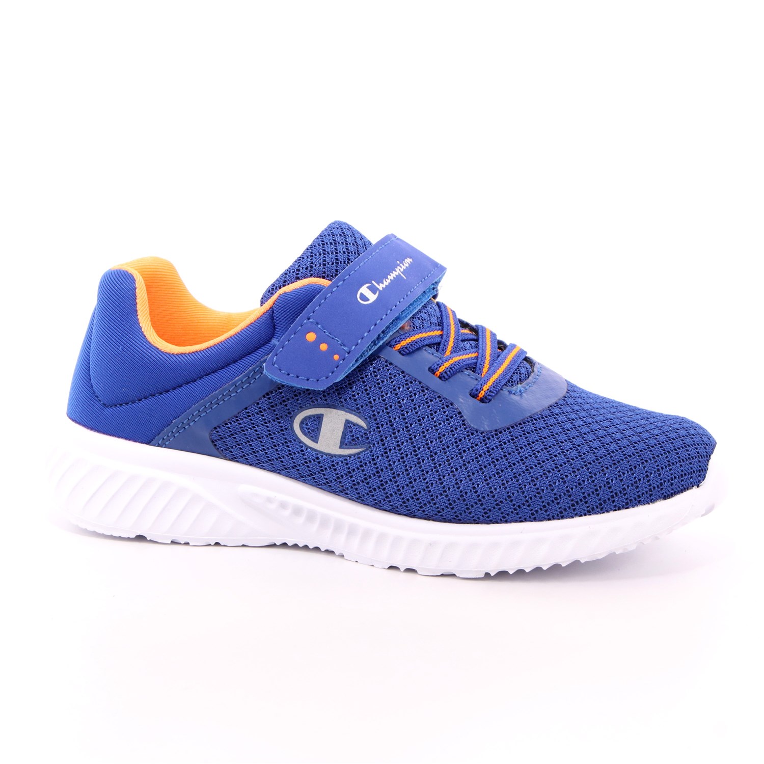 Scarpa Strappi + Elastico Champion Bambino Azzurro Scarpa Strappi + Elastico Champion Bambino Azzurro Scarpe 703 - S32162