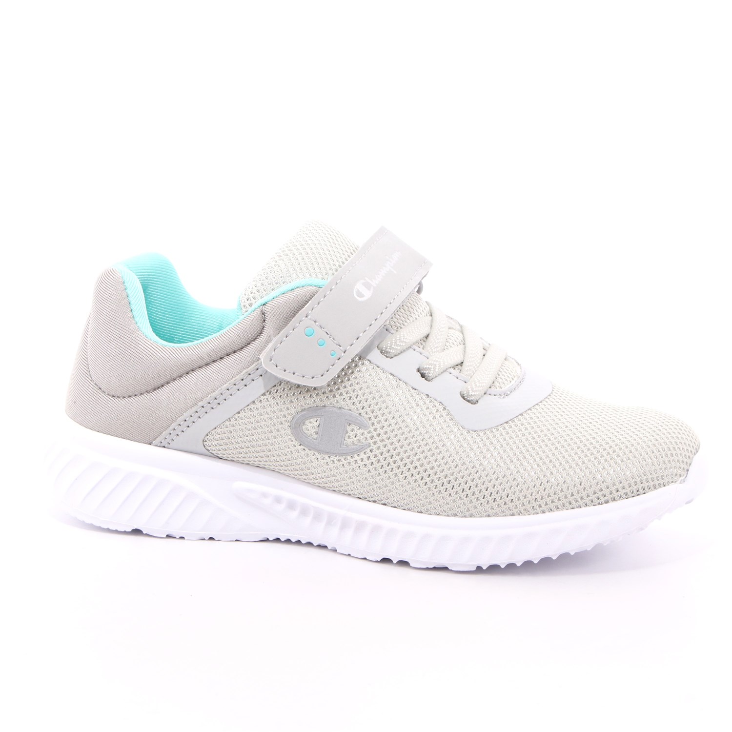 Scarpa Strappi + Elastico Champion Bambina Grigio Scarpa Strappi + Elastico Champion Bambina Grigio Scarpe 706 - S32164