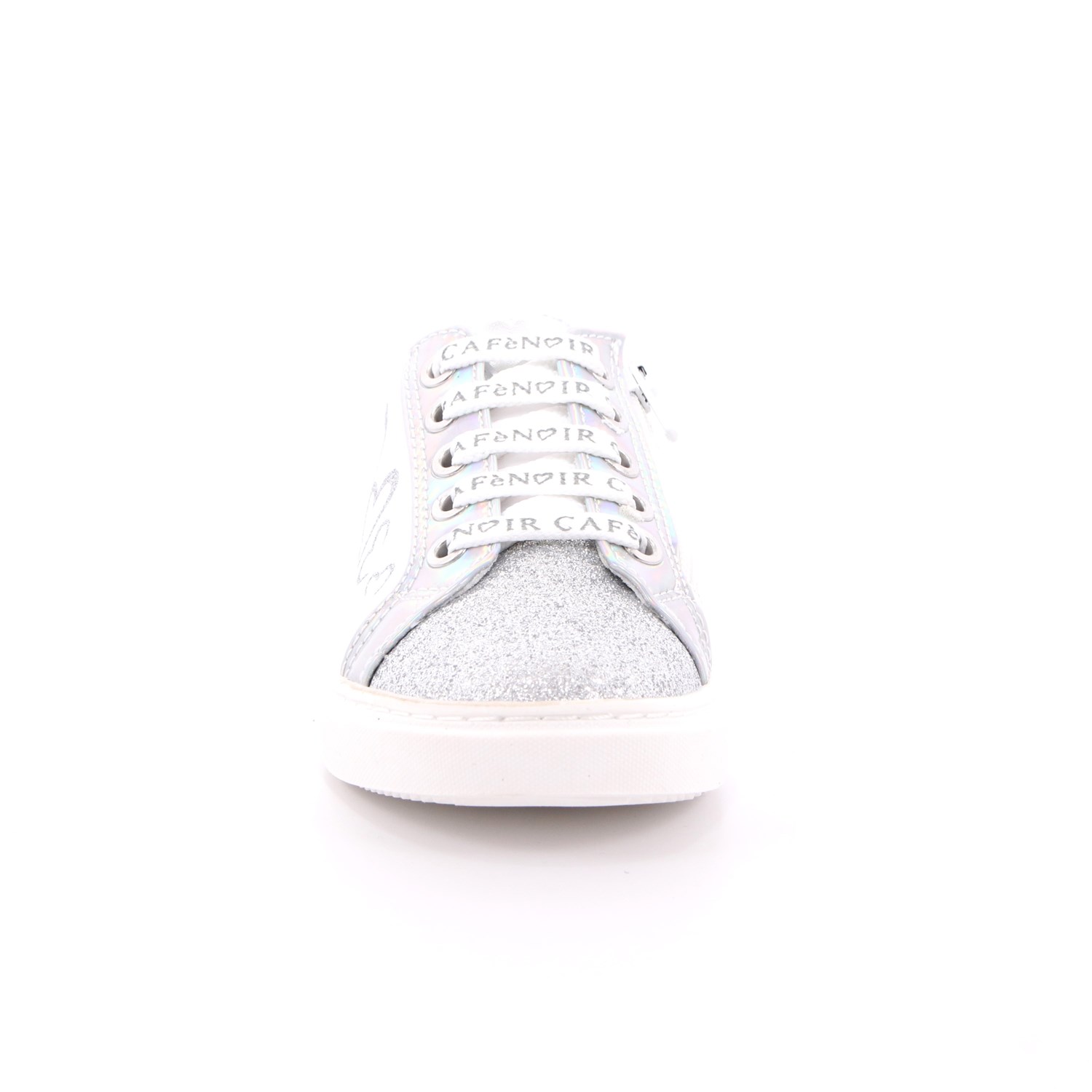 Scarpa Allacciata Cafè Noir Bambina Argento Scarpa Allacciata Cafè Noir Bambina Argento Scarpe 21 - C-1020A