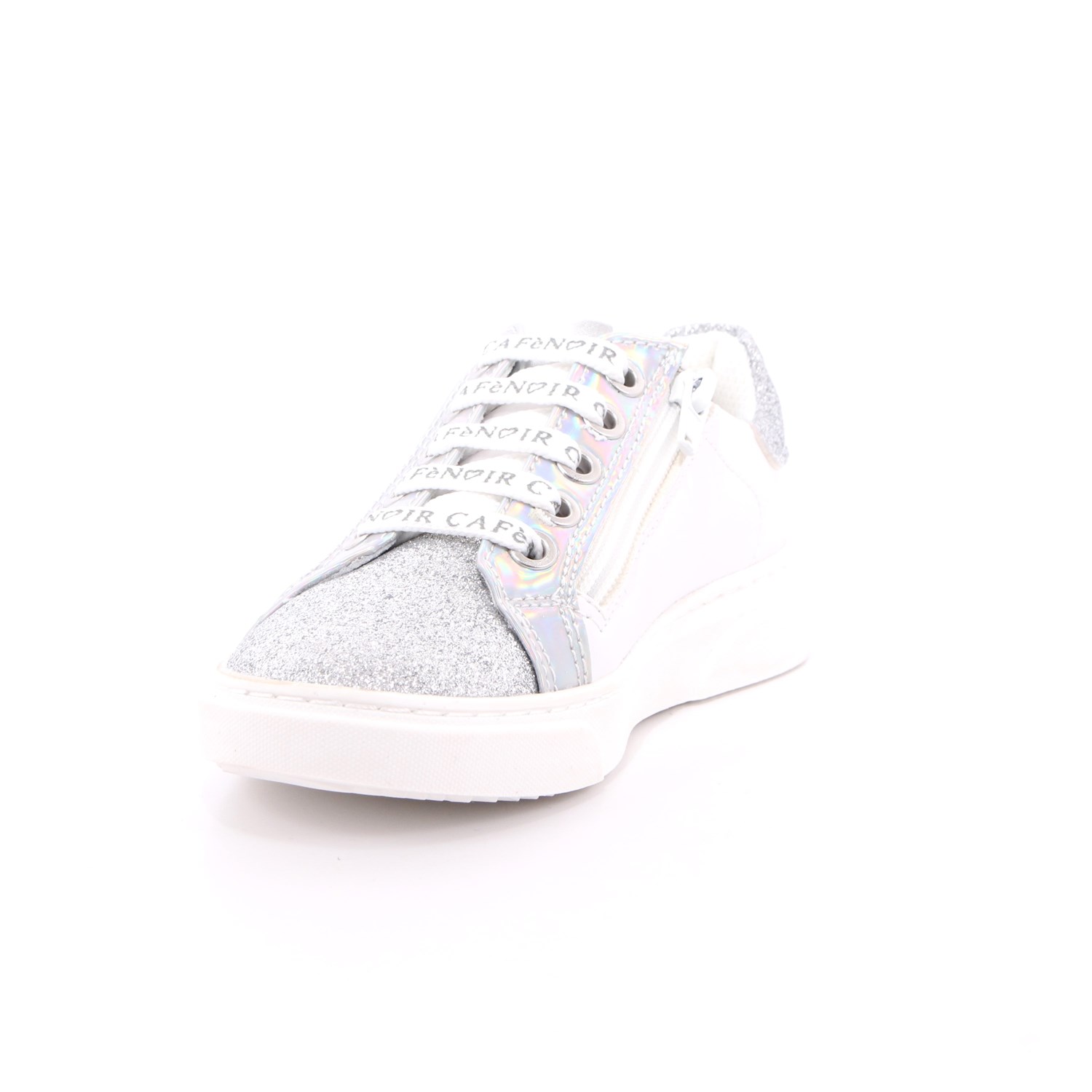 Scarpa Allacciata Cafè Noir Bambina Argento Scarpa Allacciata Cafè Noir Bambina Argento Scarpe 21 - C-1020A