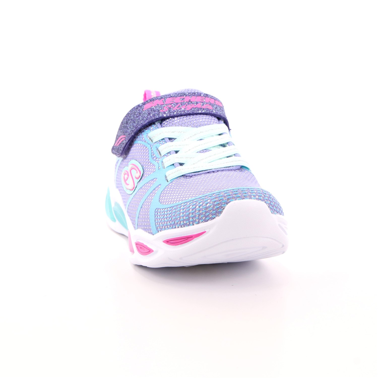 Scarpa Strappi + Elastico Skechers Bambina Argento Scarpa Strappi + Elastico Skechers Bambina Argento Scarpe 128 - 302042L