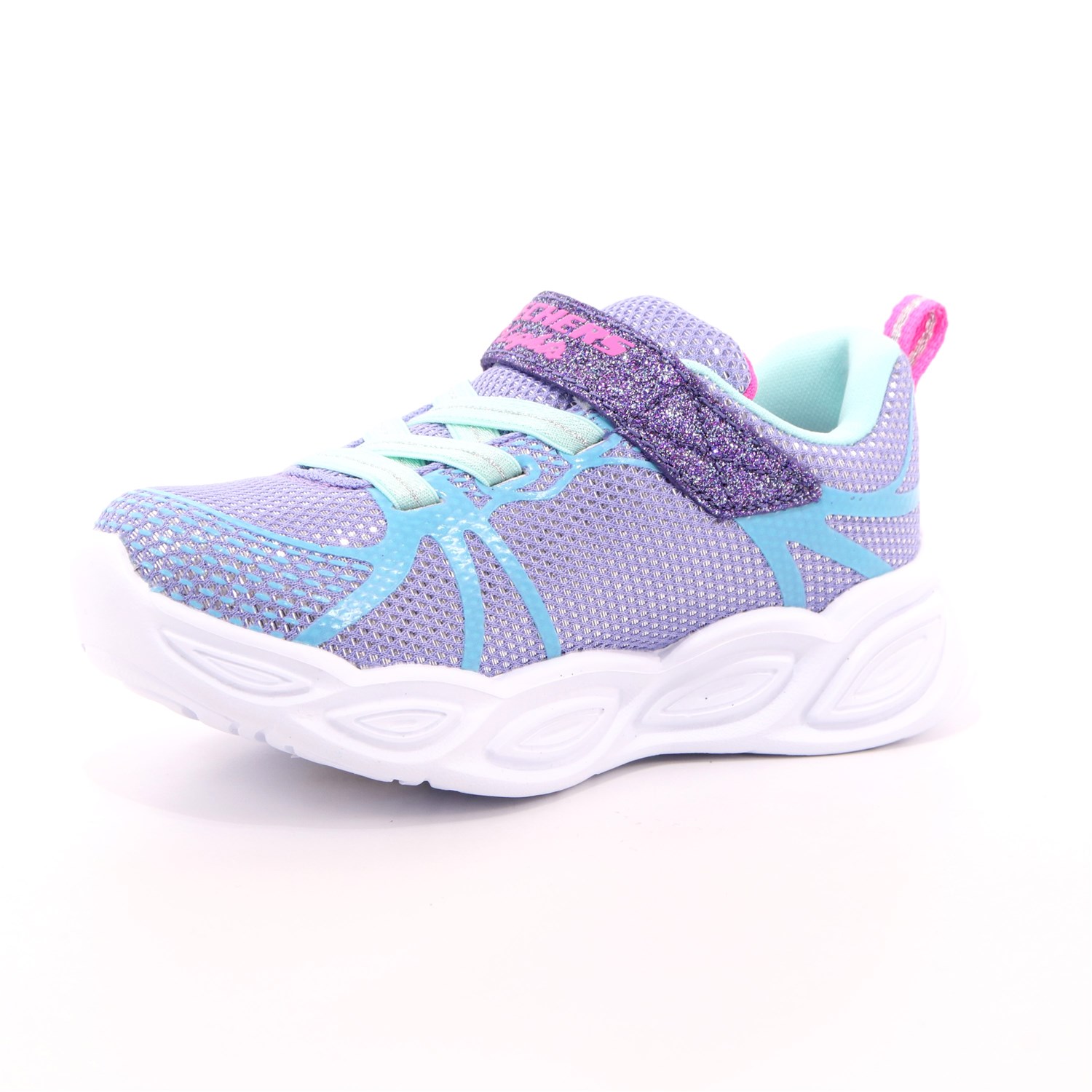 Scarpa Strappi + Elastico Skechers Bambina Argento Scarpa Strappi + Elastico Skechers Bambina Argento Scarpe 129 - 302042N