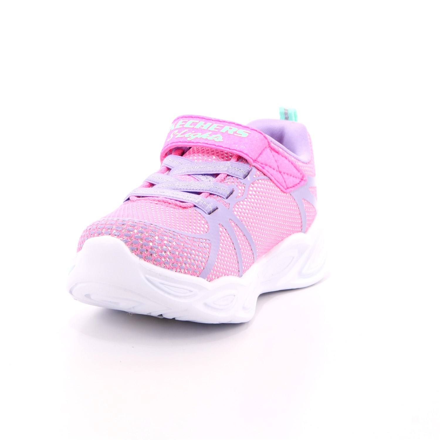 Scarpa Strappi + Elastico Skechers Bambina Rosa Scarpa Strappi + Elastico Skechers Bambina Rosa Scarpe 130 - 302042N