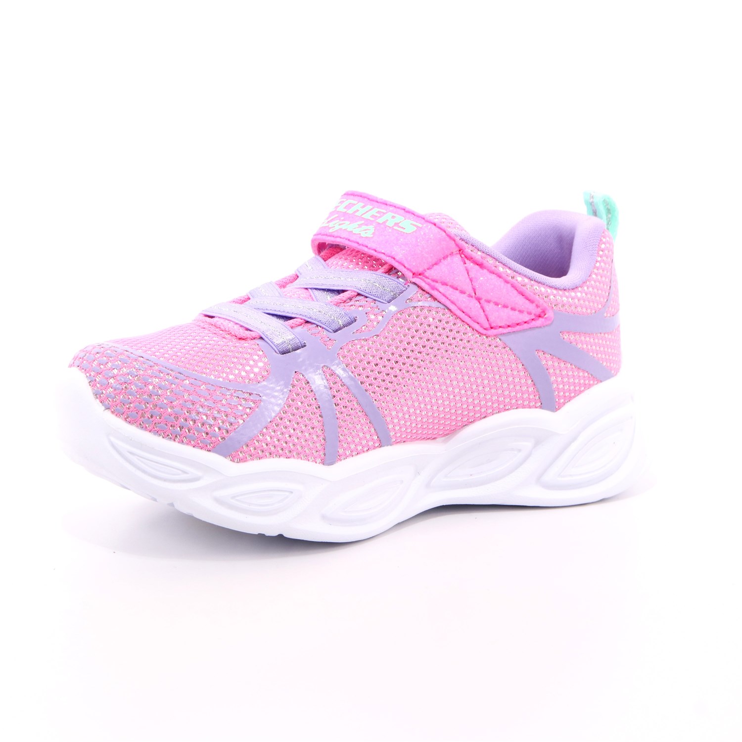 Scarpa Strappi + Elastico Skechers Bambina Rosa Scarpa Strappi + Elastico Skechers Bambina Rosa Scarpe 130 - 302042N