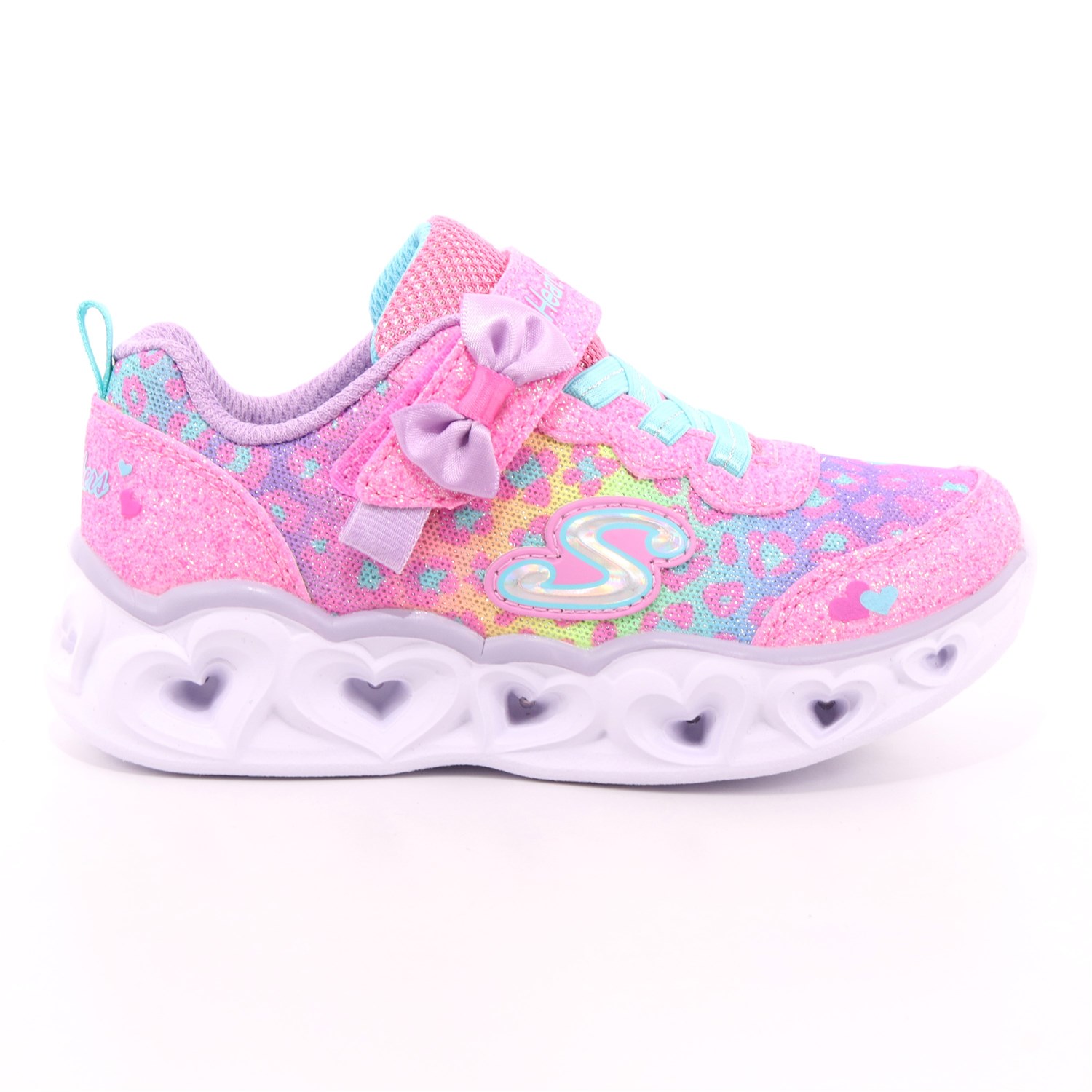 Scarpa Strappi + Elastico Skechers Bambina Rosa Scarpa Strappi + Elastico Skechers Bambina Rosa Scarpe 131 - 302088N