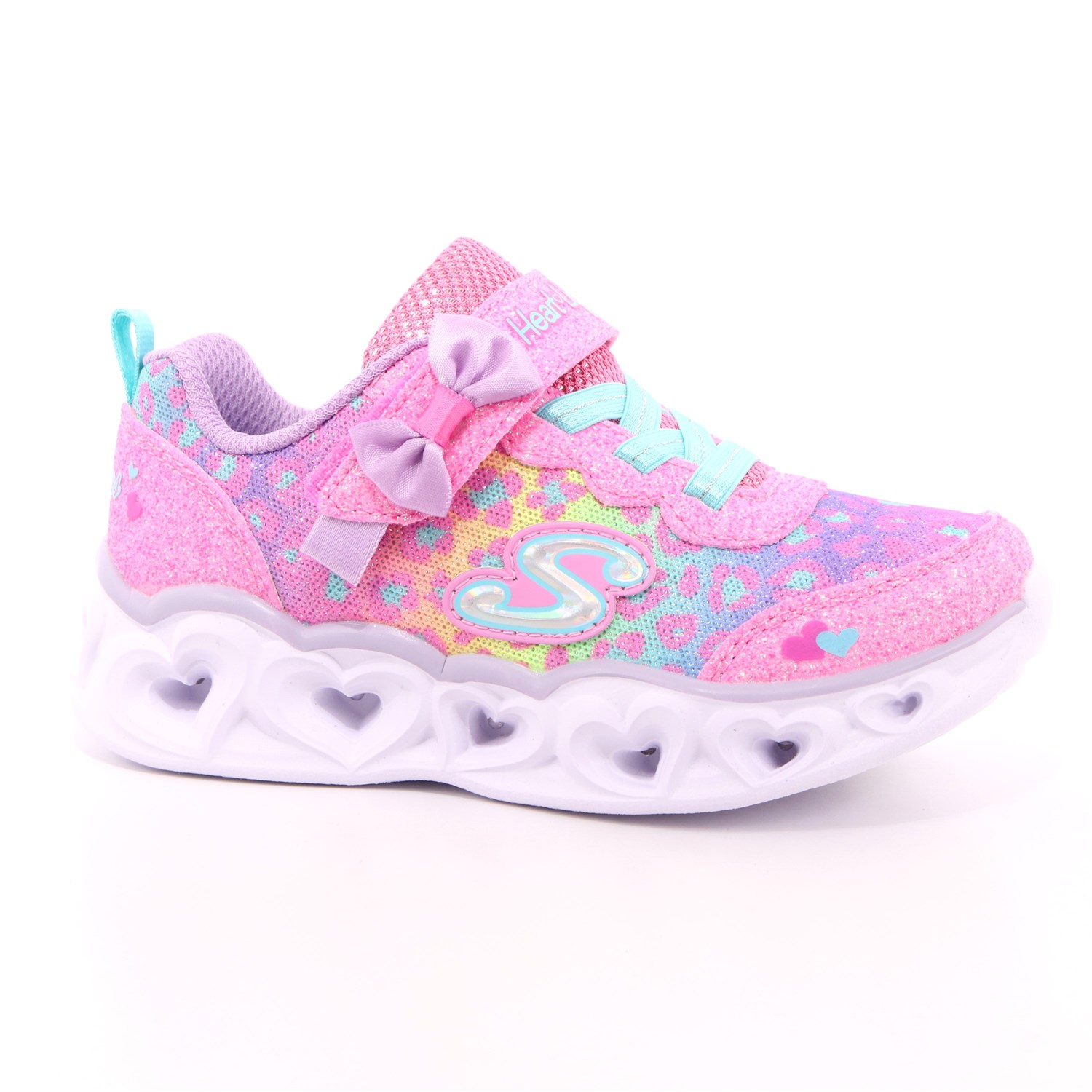 Scarpa Strappi + Elastico Skechers Bambina Rosa Scarpa Strappi + Elastico Skechers Bambina Rosa Scarpe 131 - 302088N