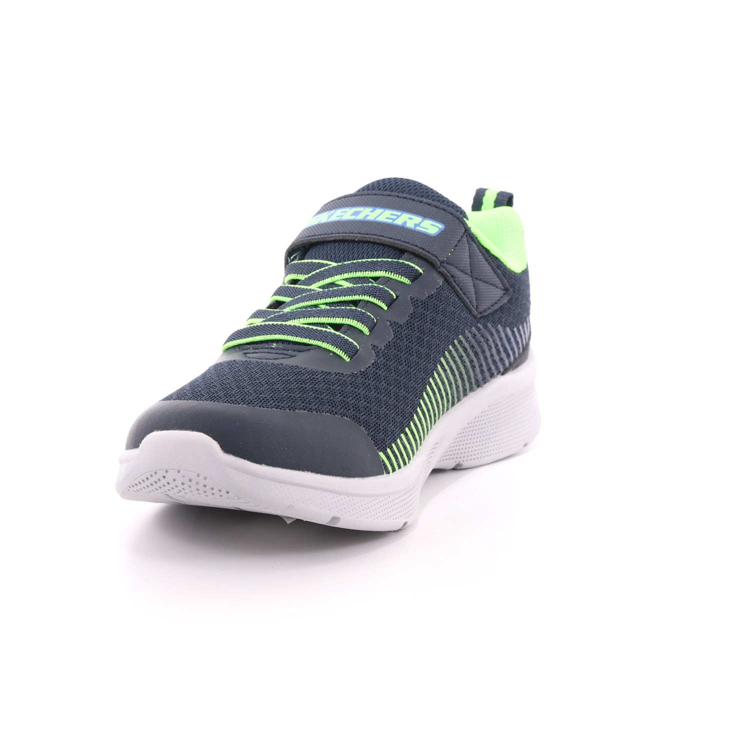 Scarpa Strappi + Elastico Skechers Bambino Blu Scarpa Strappi + Elastico Skechers Bambino Blu Scarpe 135 - 97535L