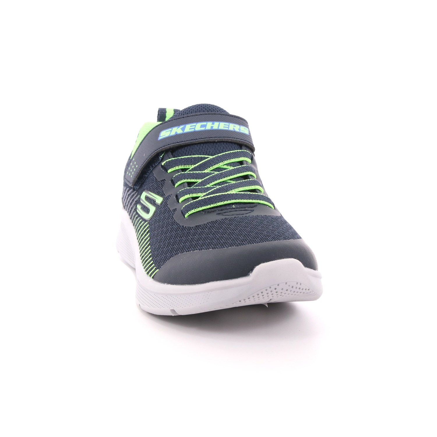 Scarpa Strappi + Elastico Skechers Bambino Blu Scarpa Strappi + Elastico Skechers Bambino Blu Scarpe 135 - 97535L