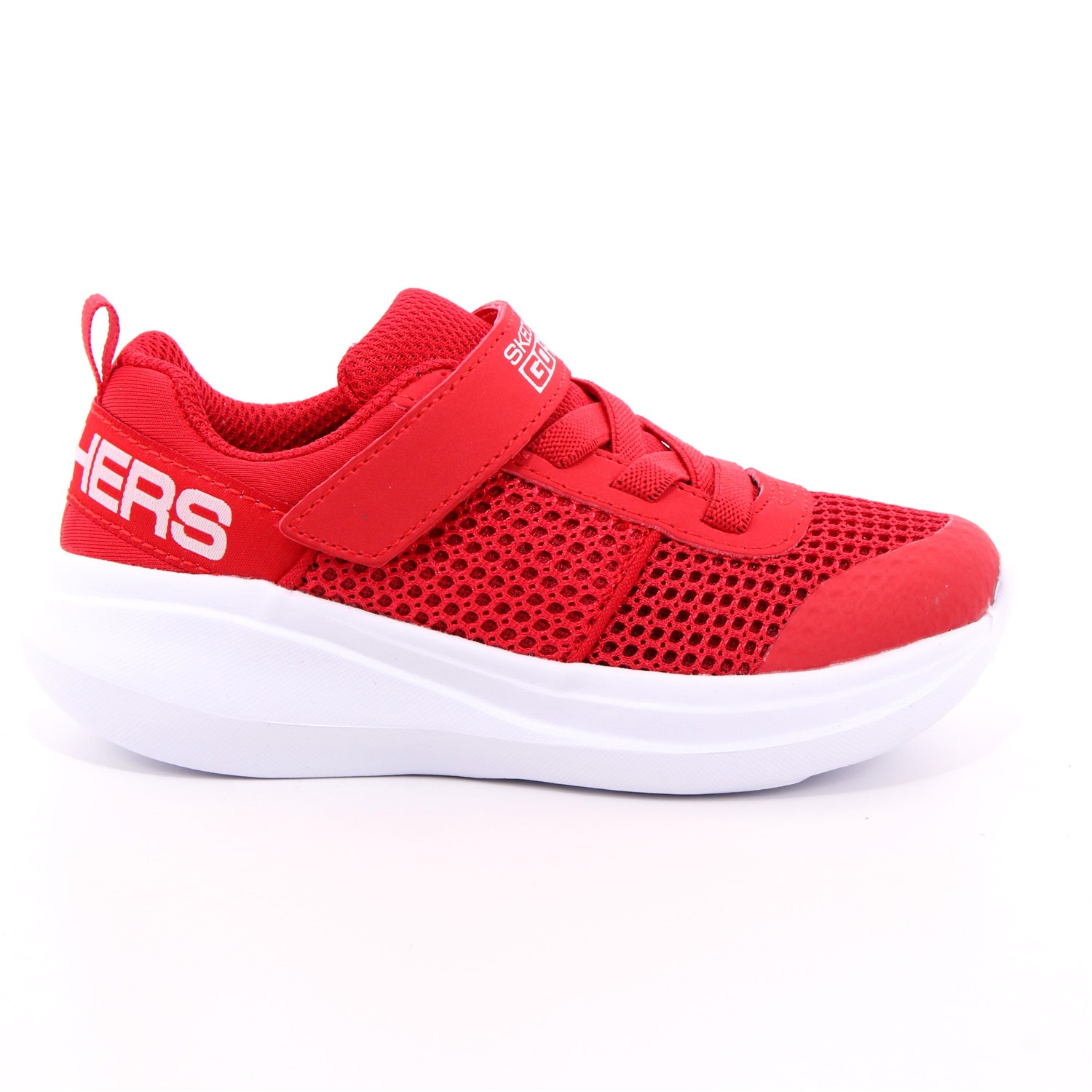 Scarpa Strappi + Elastico Skechers Bambino Rosso Scarpa Strappi + Elastico Skechers Bambino Rosso Scarpe 136 - 97875N