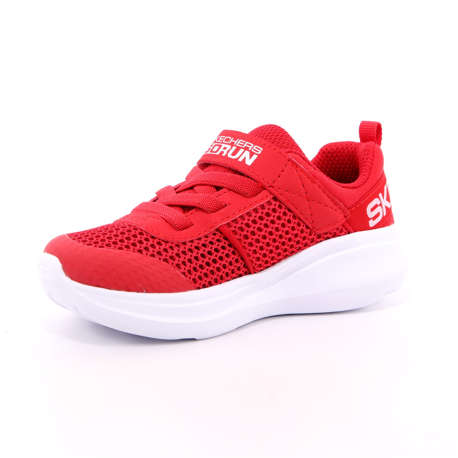 Scarpa Strappi + Elastico Skechers Bambino Rosso Scarpa Strappi + Elastico Skechers Bambino Rosso Scarpe 136 - 97875N