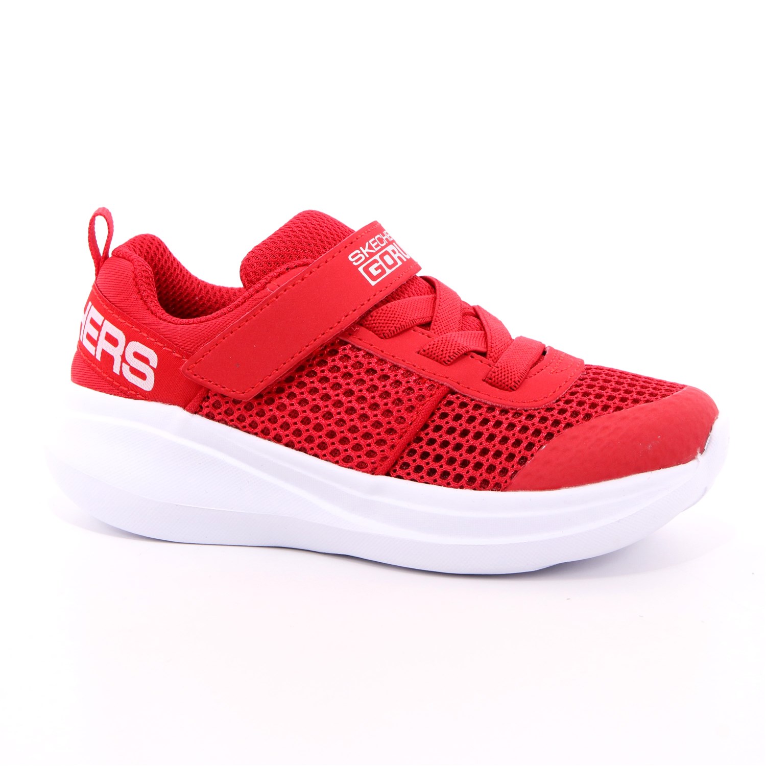 Scarpa Strappi + Elastico Skechers Bambino Rosso Scarpa Strappi + Elastico Skechers Bambino Rosso Scarpe 136 - 97875N