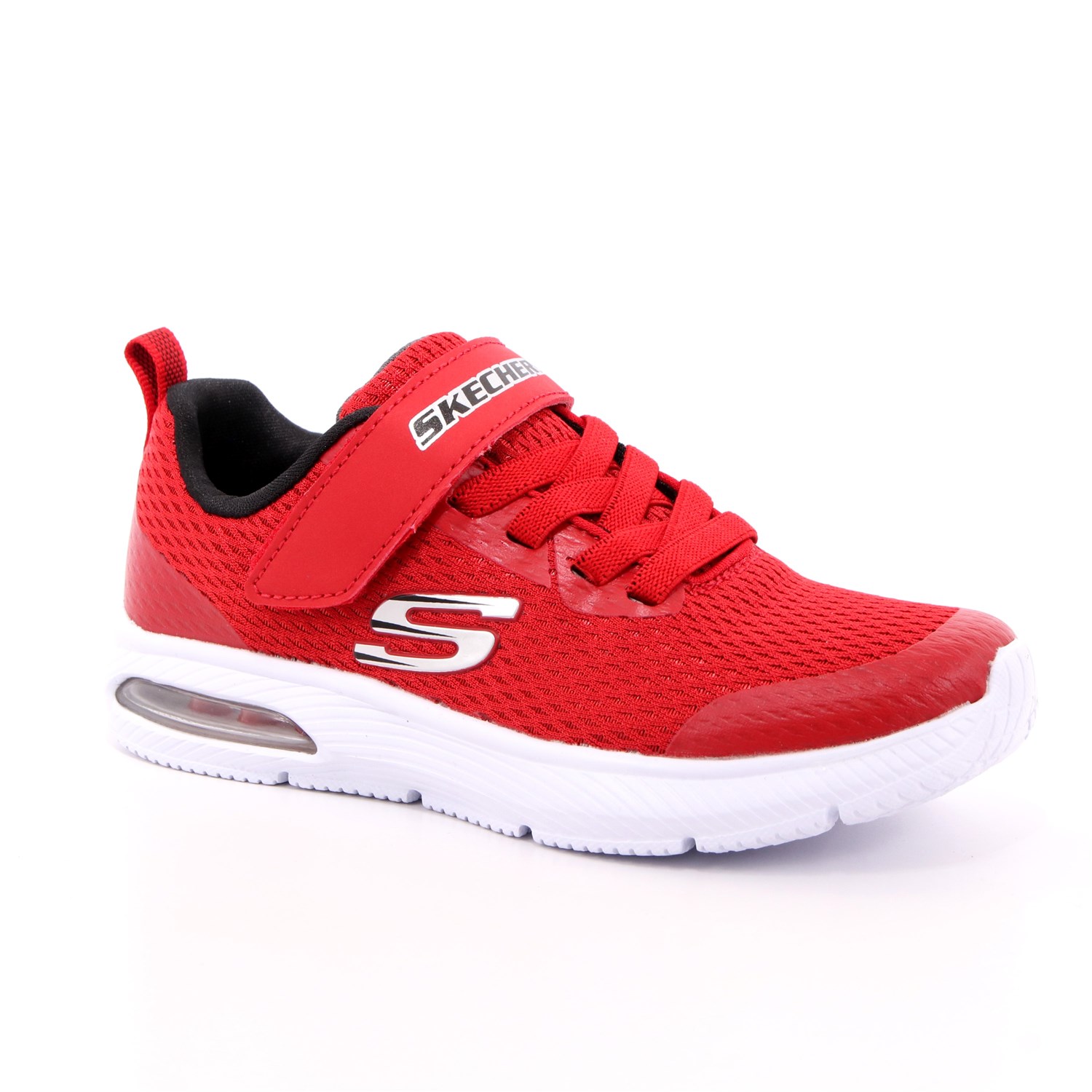 Scarpa Strappi + Elastico Skechers Bambino Rosso Scarpa Strappi + Elastico Skechers Bambino Rosso Scarpe 137 - - 98101L
