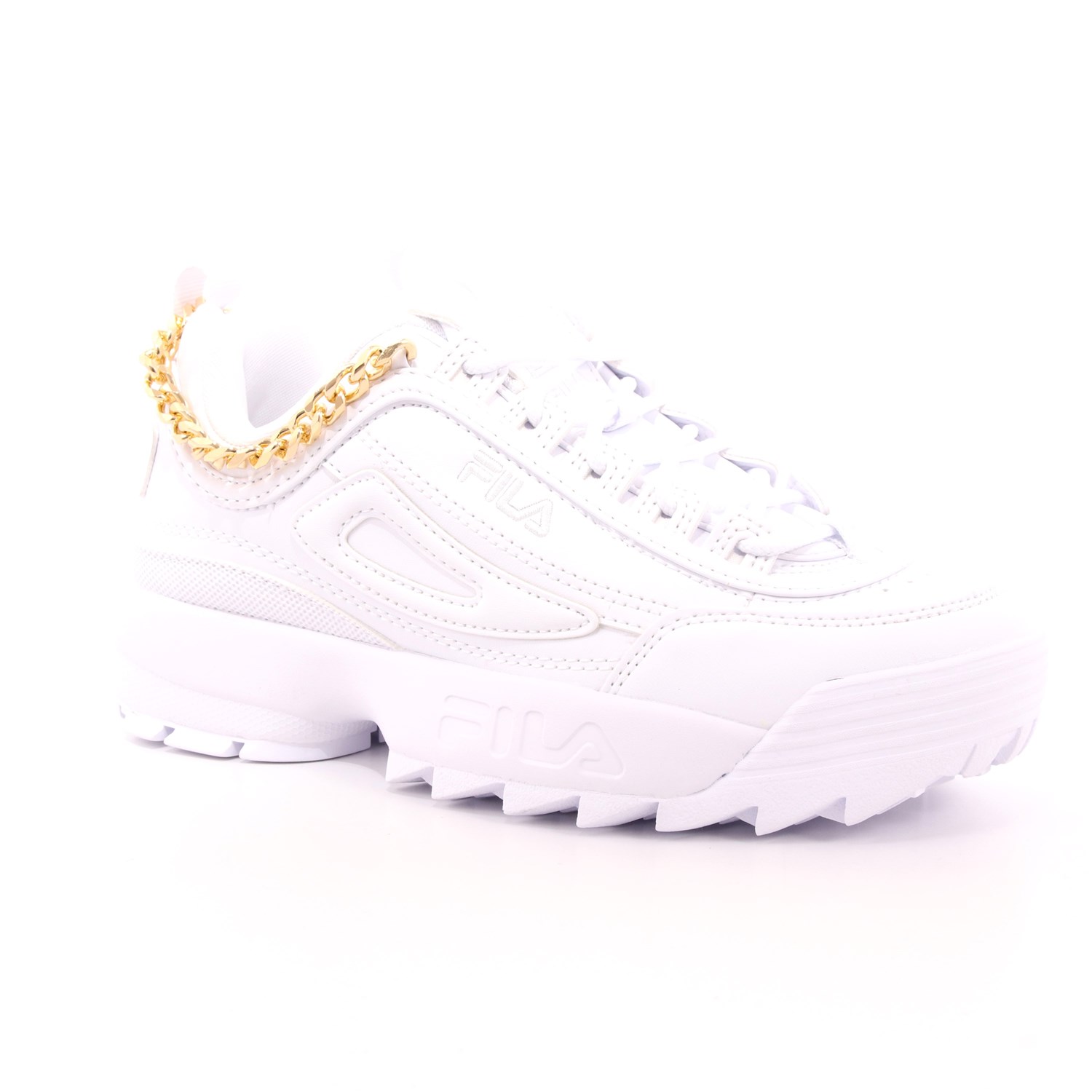 Scarpa Allacciata Fila Donna Bianco Scarpa Allacciata Fila Donna Bianco Scarpe 59 - 1011240