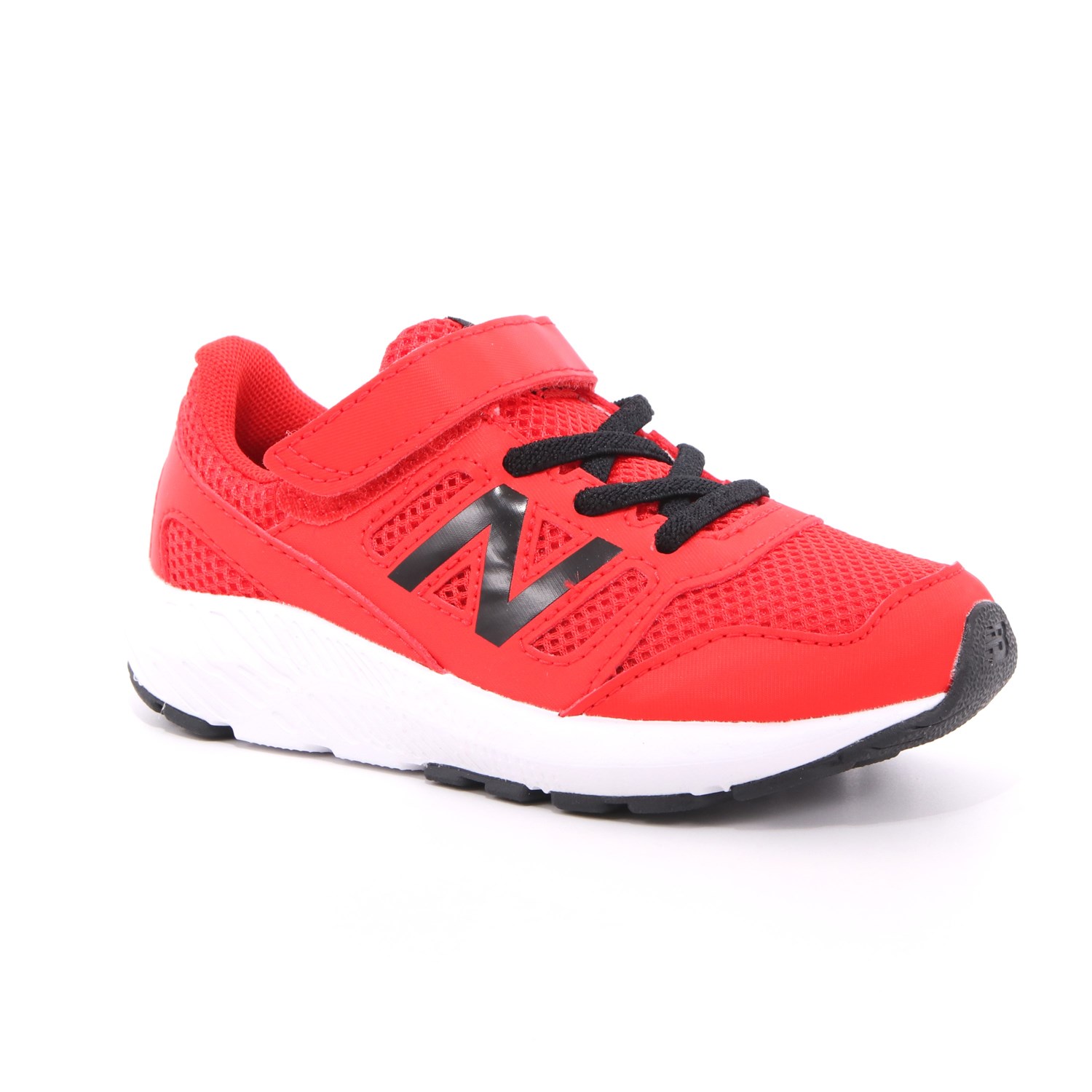 Scarpa Strappi + Elastico New Balance Bambino Rosso Scarpa Strappi + Elastico New Balance Bambino Rosso Scarpe 281 - IT570RB2