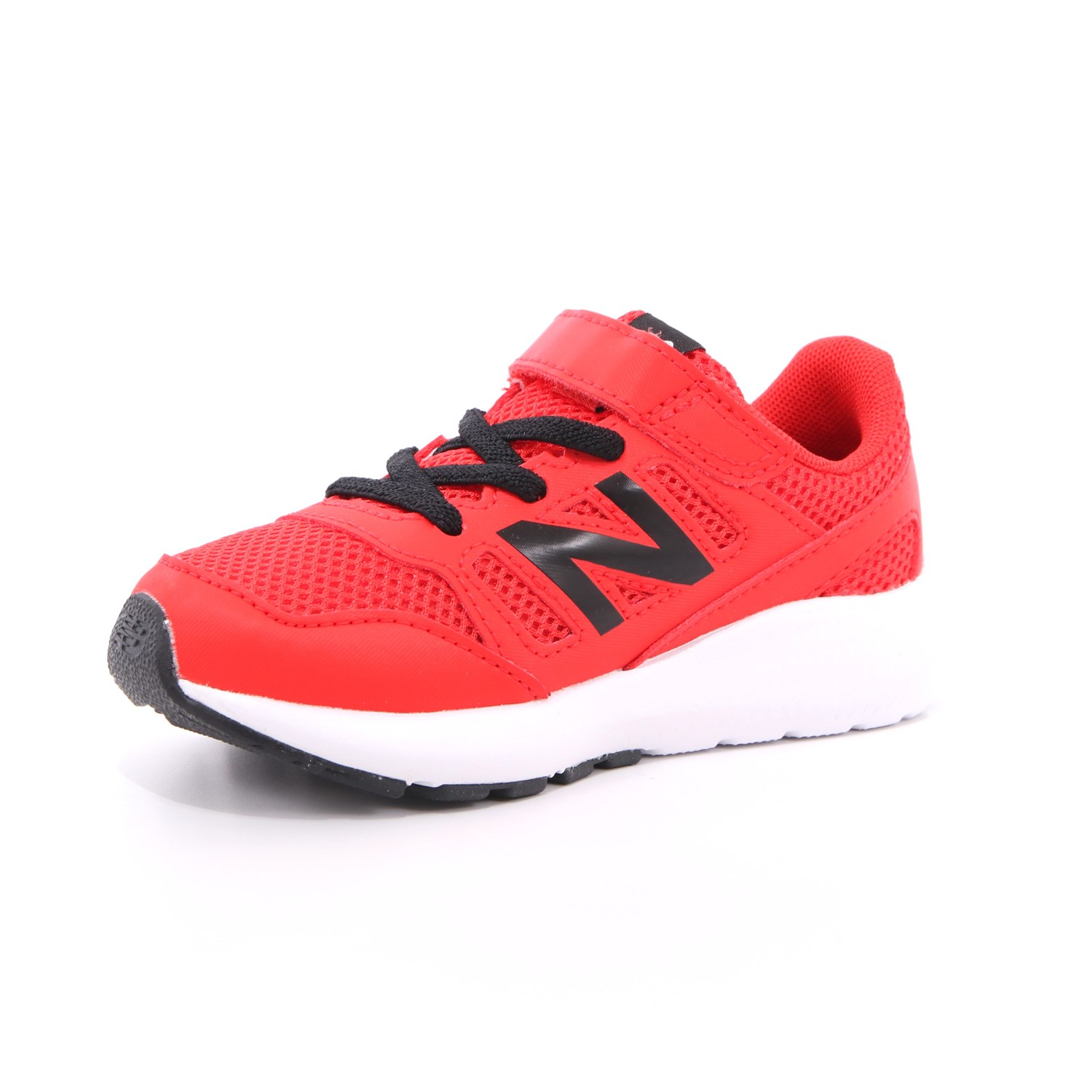 Scarpa Strappi + Elastico New Balance Bambino Rosso Scarpa Strappi + Elastico New Balance Bambino Rosso Scarpe 281 - IT570RB2