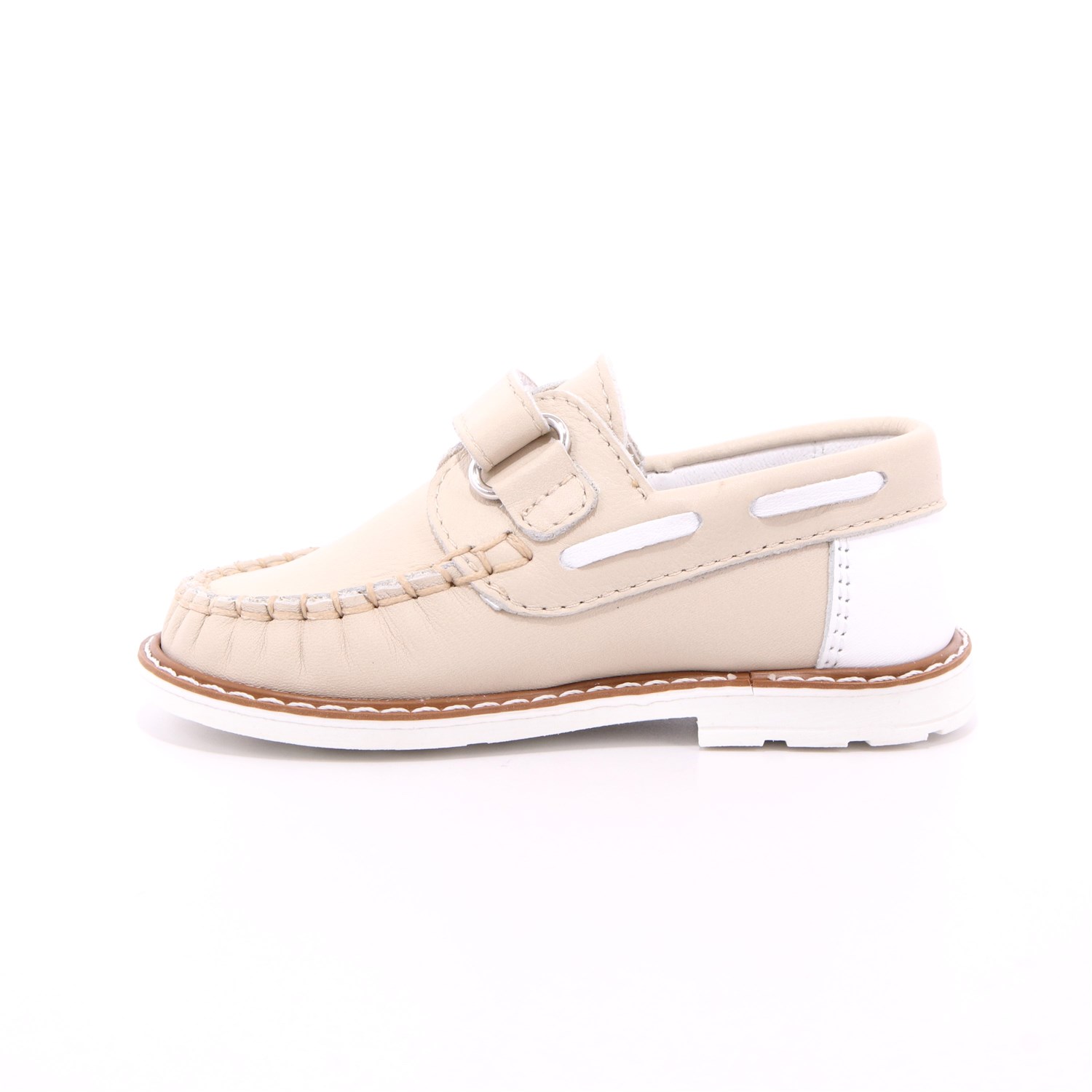 Mocassino Walkey Bambino Beige Mocassino Walkey Bambino Beige Scarpe 23 - 40245