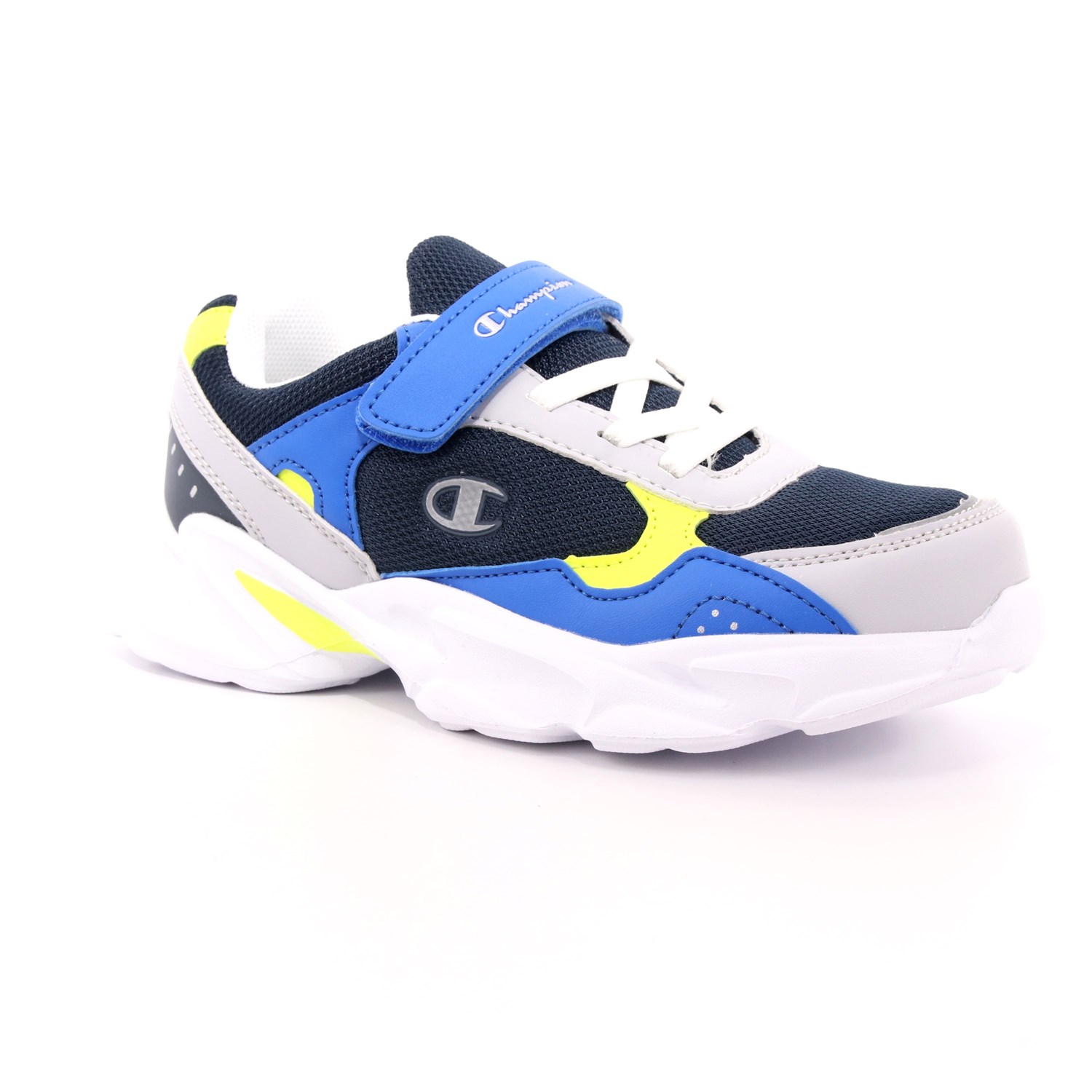 Scarpa Strappi + Elastico Champion Bambino Blu Scarpa Strappi + Elastico Champion Bambino Blu Scarpe 709 - S31932