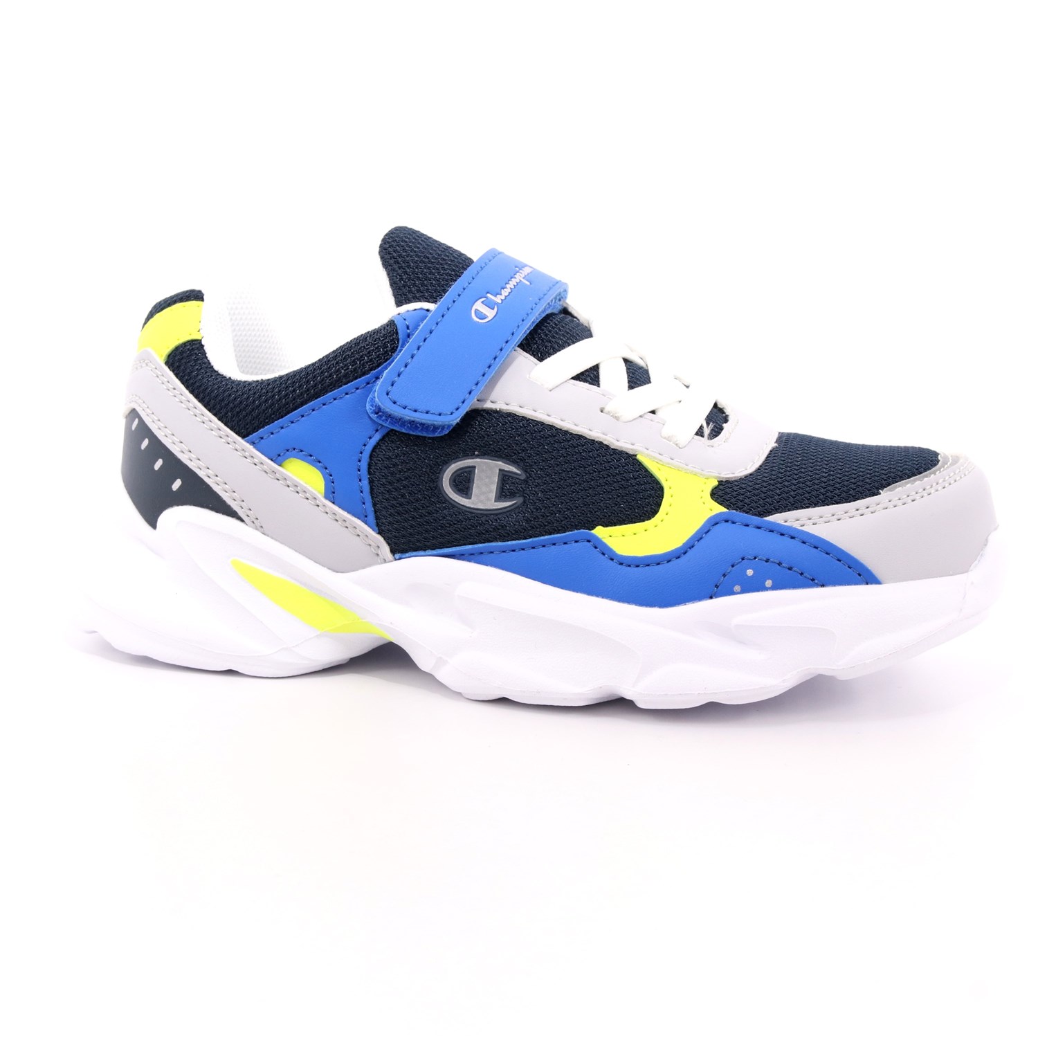 Scarpa Strappi + Elastico Champion Bambino Blu Scarpa Strappi + Elastico Champion Bambino Blu Scarpe 709 - S31932