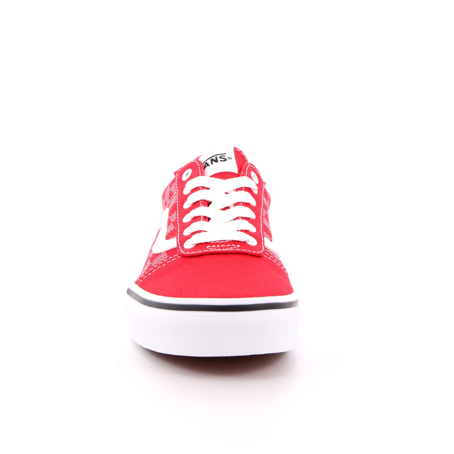 Scarpa Allacciata Vans Bambino Rosso Scarpa Allacciata Vans Bambino Rosso Scarpe 24 - VN0A38J93RU1