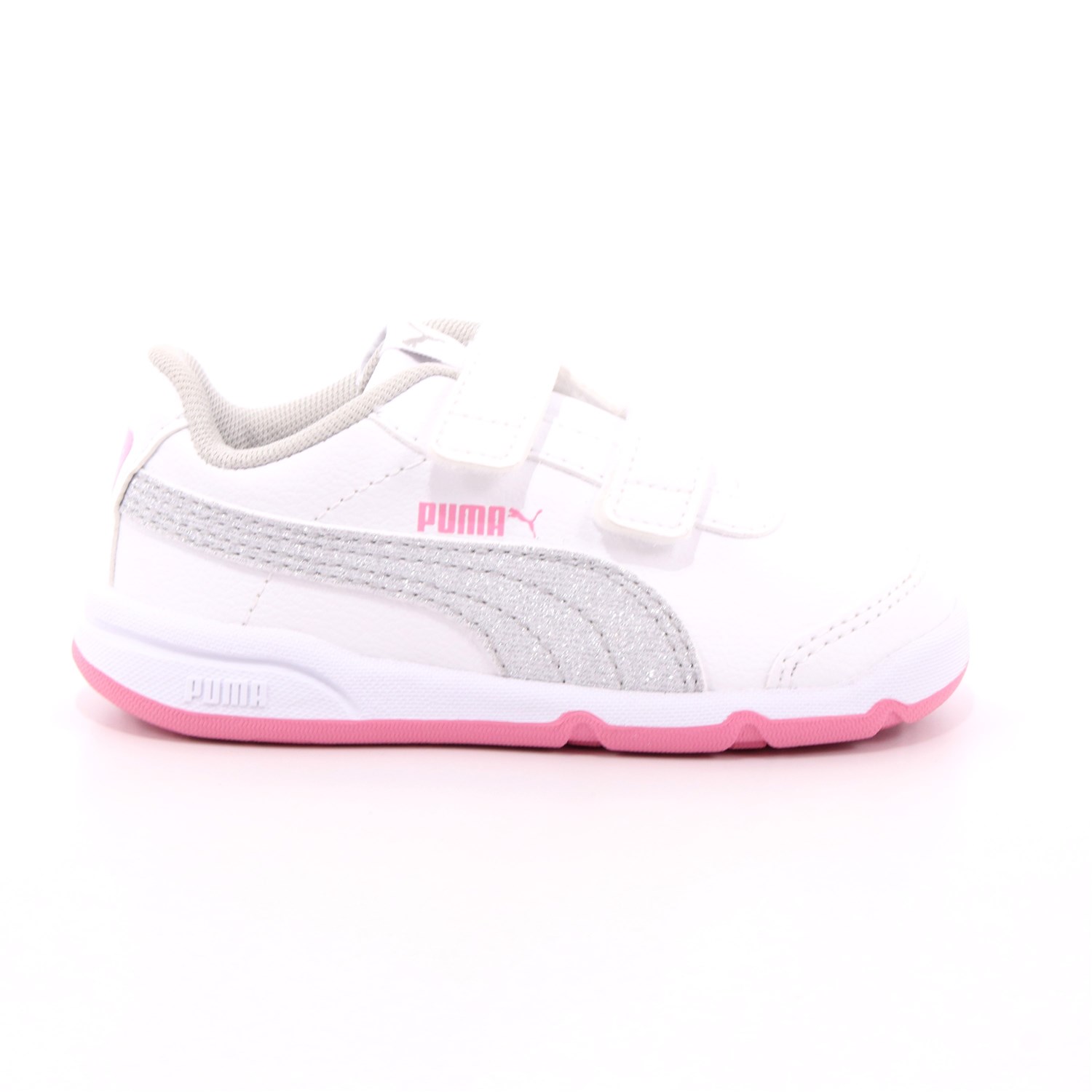 Scarpa Strappi Puma Bambina Bianco Scarpa Strappi Puma Bambina Bianco Scarpe 611 - 19362205