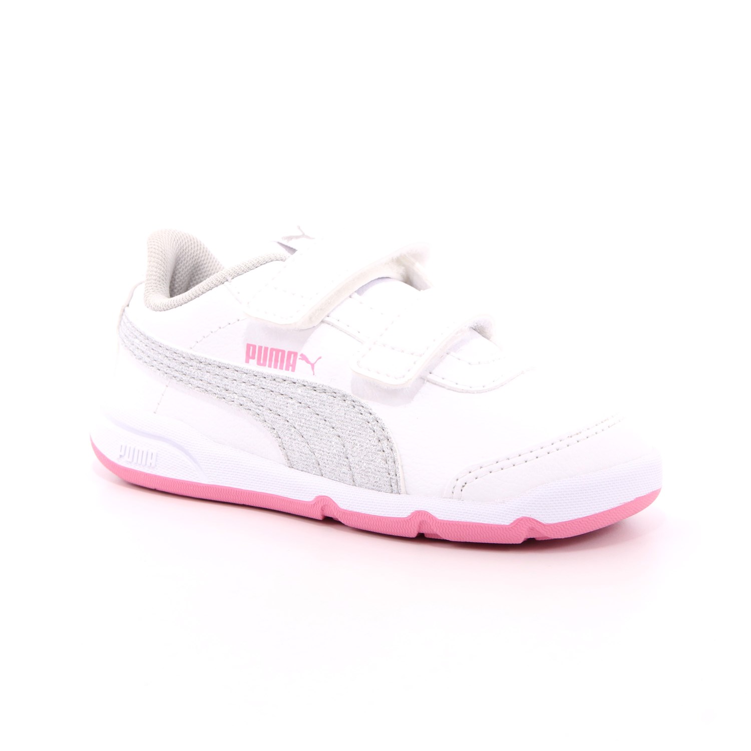 Scarpa Strappi Puma Bambina Bianco Scarpa Strappi Puma Bambina Bianco Scarpe 611 - 19362205