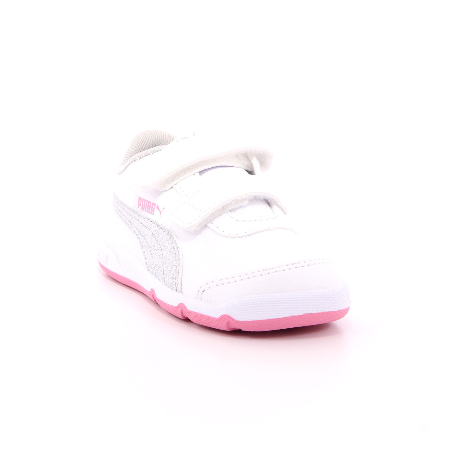 Scarpa Strappi Puma Bambina Bianco Scarpa Strappi Puma Bambina Bianco Scarpe 611 - 19362205