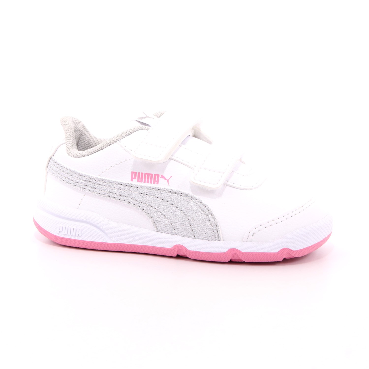 Scarpa Strappi Puma Bambina Bianco Scarpa Strappi Puma Bambina Bianco Scarpe 611 - 19362205