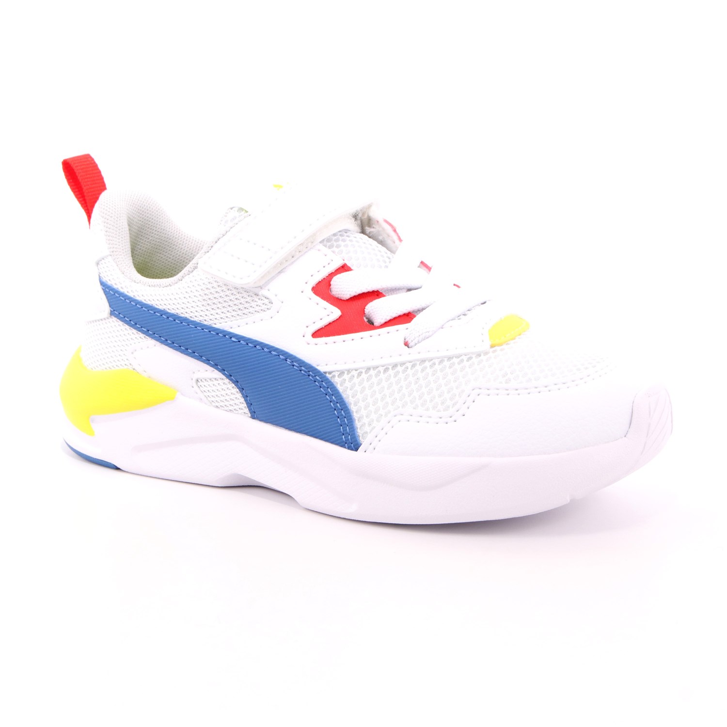 Scarpa Strappi + Elastico Puma Bambino Bianco Scarpa Strappi + Elastico Puma Bambino Bianco Scarpe 626 - 37439511