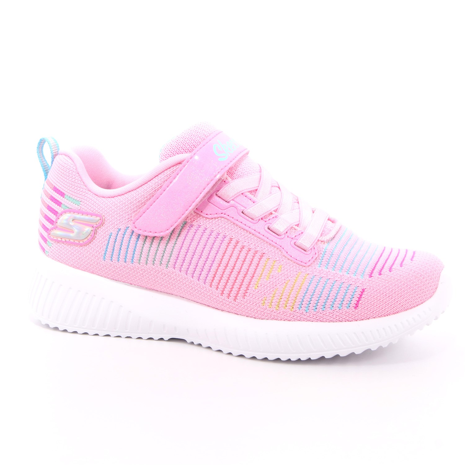 Scarpa Strappi + Elastico Skechers Bambina Rosa Scarpa Strappi + Elastico Skechers Bambina Rosa Scarpe 140 - 302379L