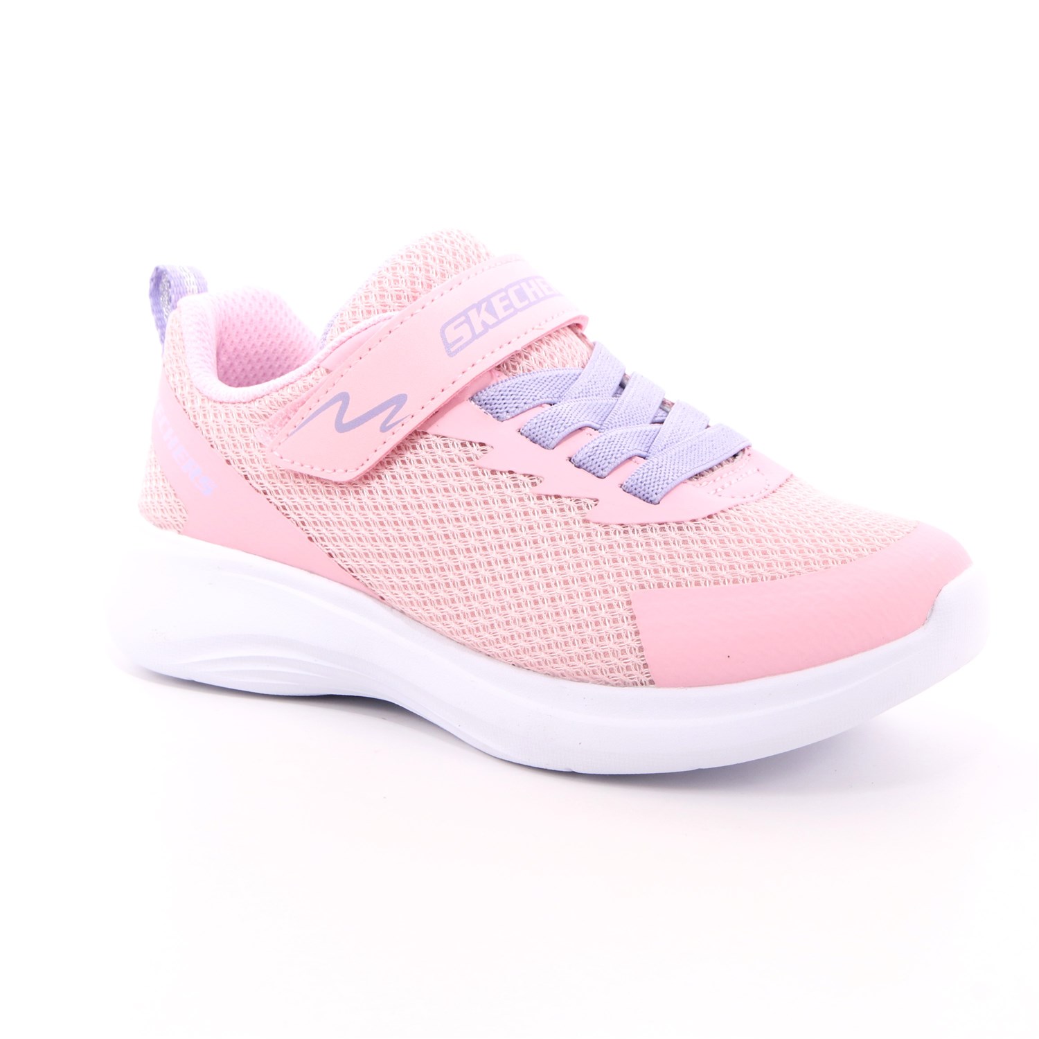 Scarpa Strappi + Elastico Skechers Bambina Rosa Scarpa Strappi + Elastico Skechers Bambina Rosa Scarpe 141 - 302470L