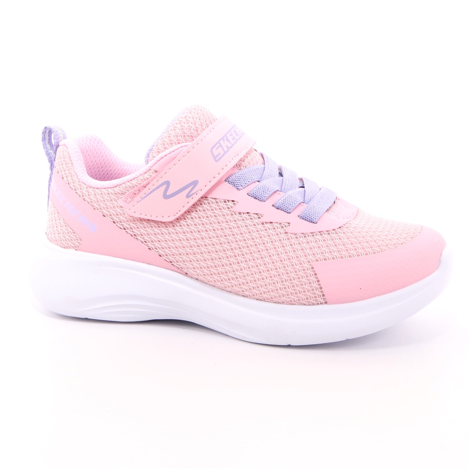 Scarpa Strappi + Elastico Skechers Bambina Rosa Scarpa Strappi + Elastico Skechers Bambina Rosa Scarpe 141 - 302470L