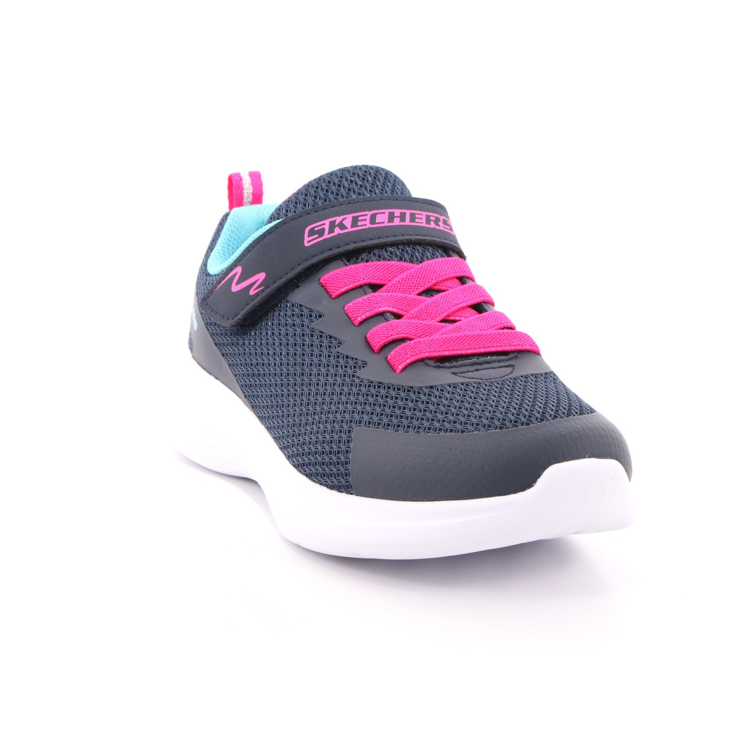 Scarpa Strappi + Elastico Skechers Bambina Blu Scarpa Strappi + Elastico Skechers Bambina Blu Scarpe 142 - 302470L