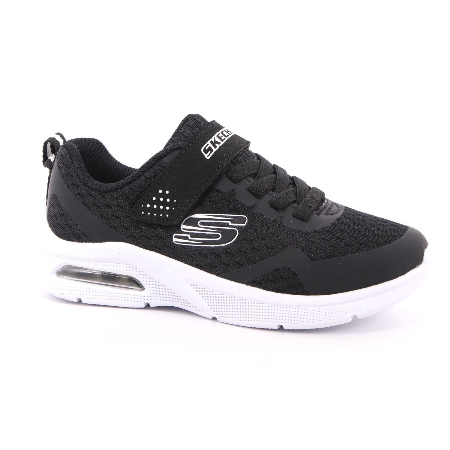Scarpa Strappi + Elastico Skechers Bambino Nero Scarpa Strappi + Elastico Skechers Bambino Nero Scarpe 144 - 403775L