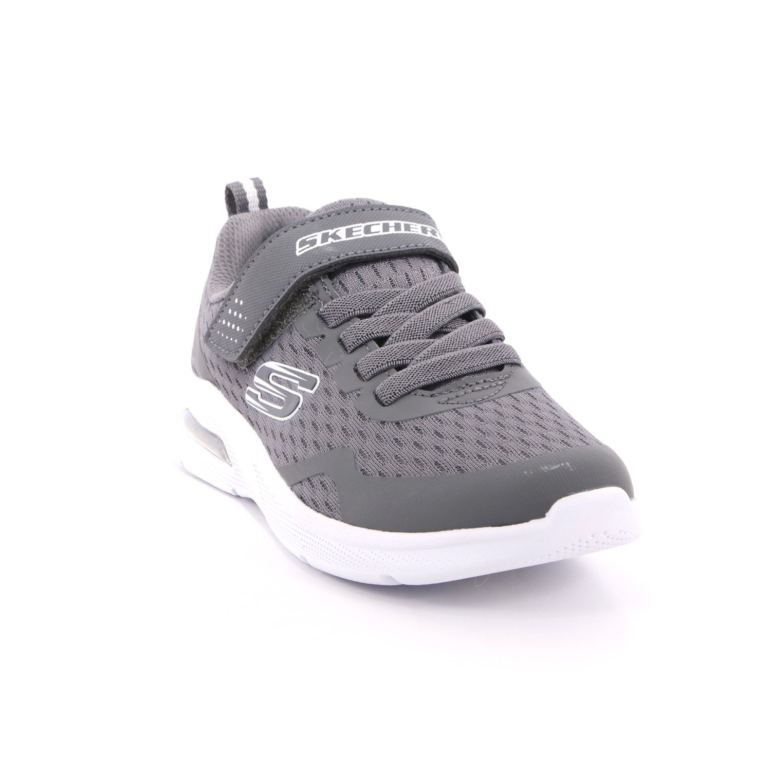 Scarpa Strappi + Elastico Skechers Bambino Grigio Scarpa Strappi + Elastico Skechers Bambino Grigio Scarpe 145 - 403775L