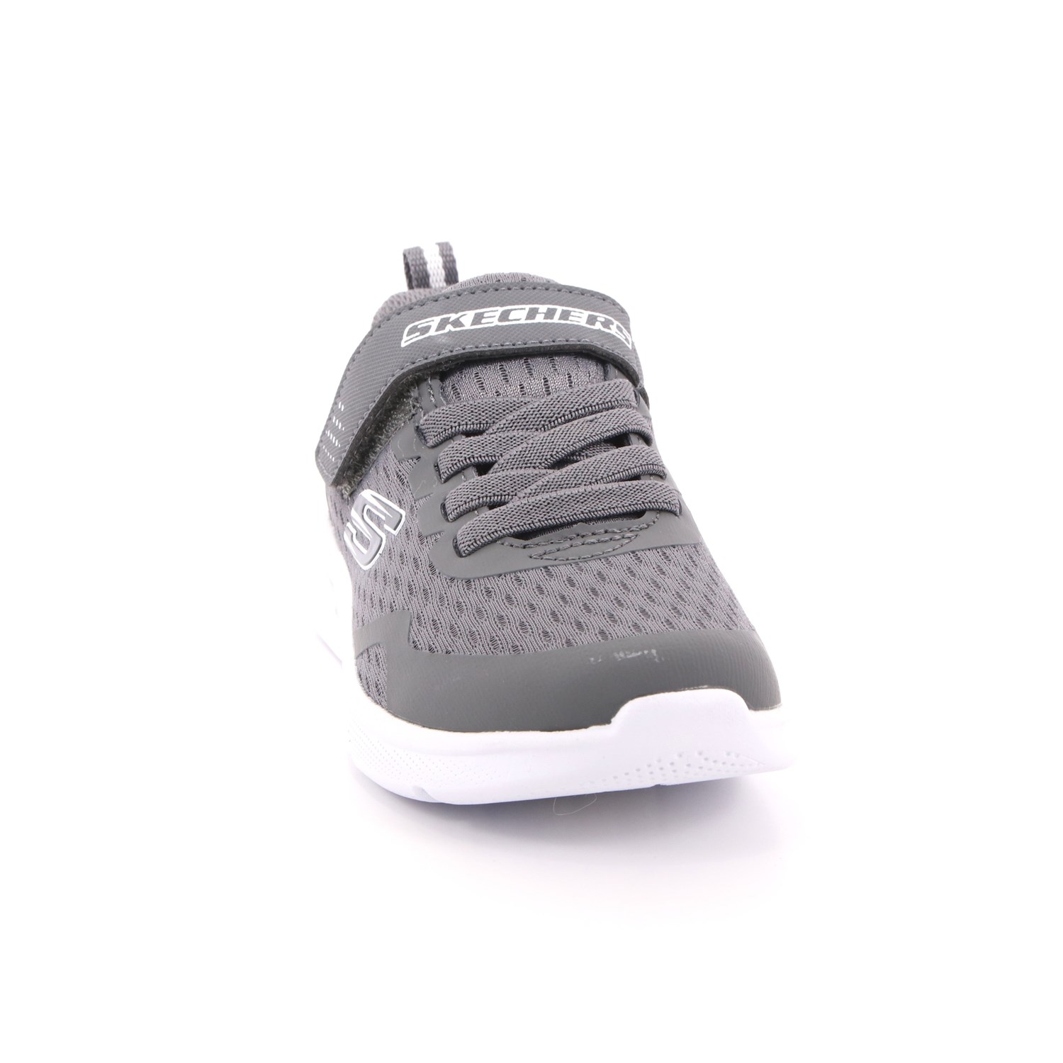 Scarpa Strappi + Elastico Skechers Bambino Grigio Scarpa Strappi + Elastico Skechers Bambino Grigio Scarpe 145 - 403775L