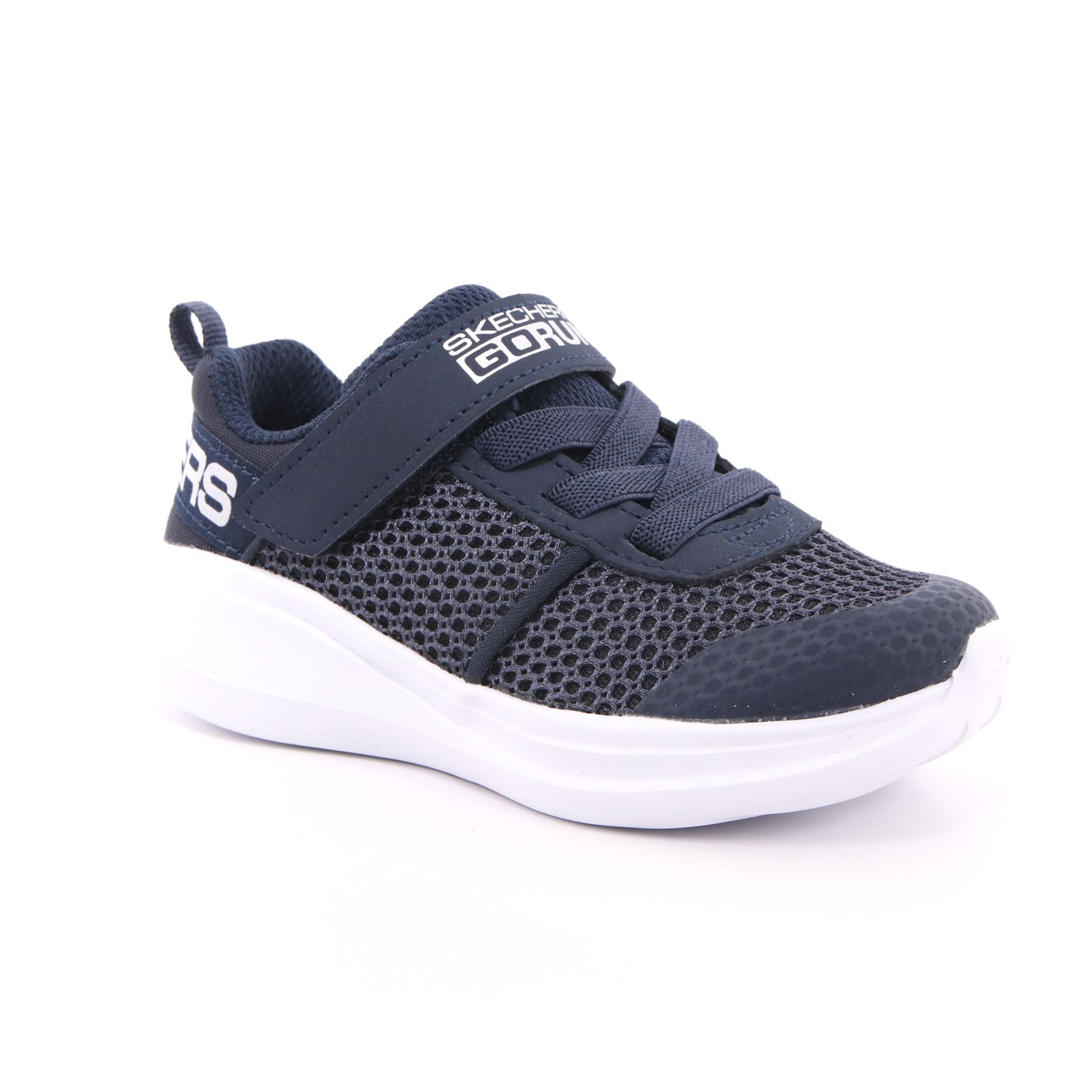 Scarpa Strappi + Elastico Skechers Bambino Blu Scarpa Strappi + Elastico Skechers Bambino Blu Scarpe 146 - 97875N