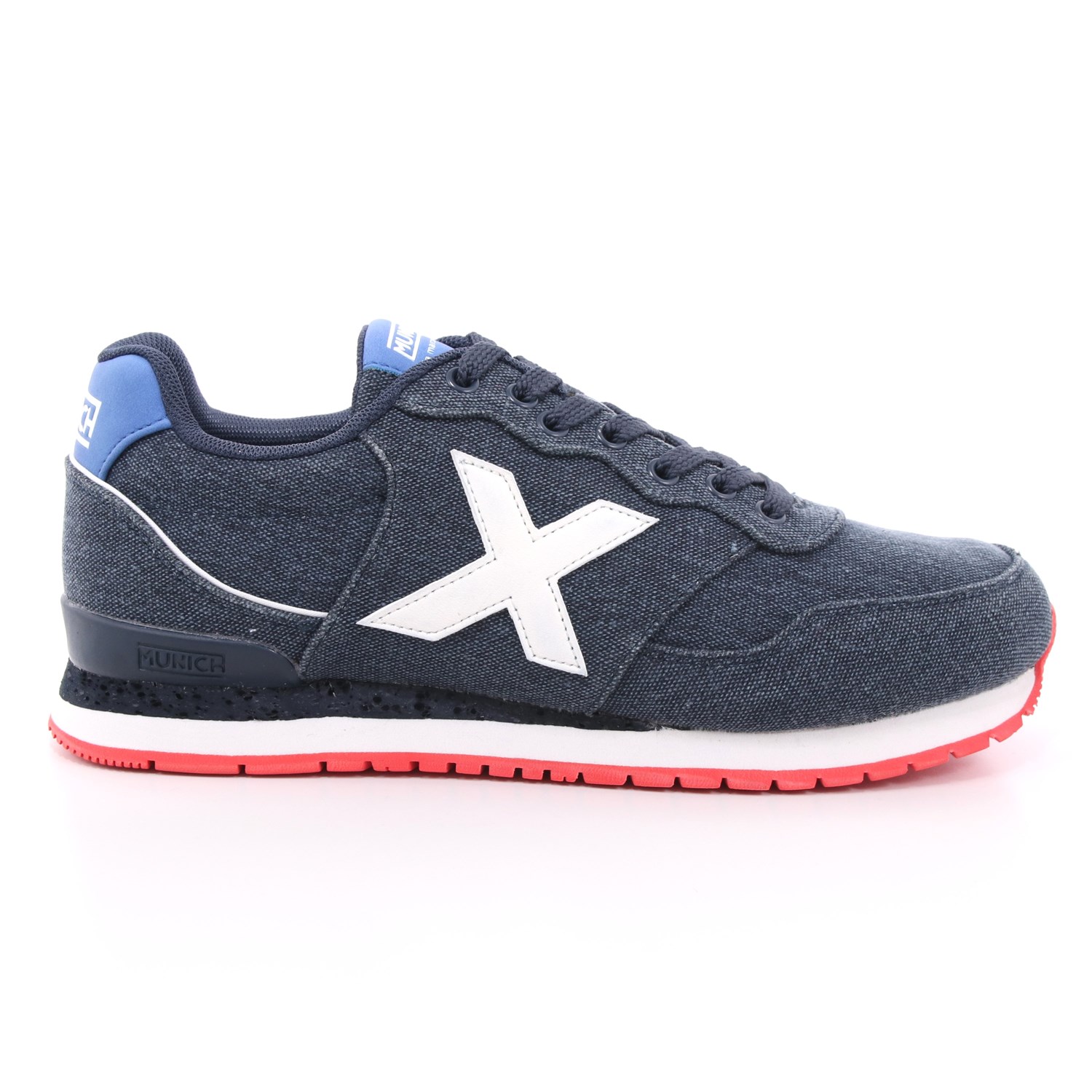 Scarpa Allacciata Munich Uomo Jeans Scarpa Allacciata Munich Uomo Jeans Scarpe 89 - 4150084