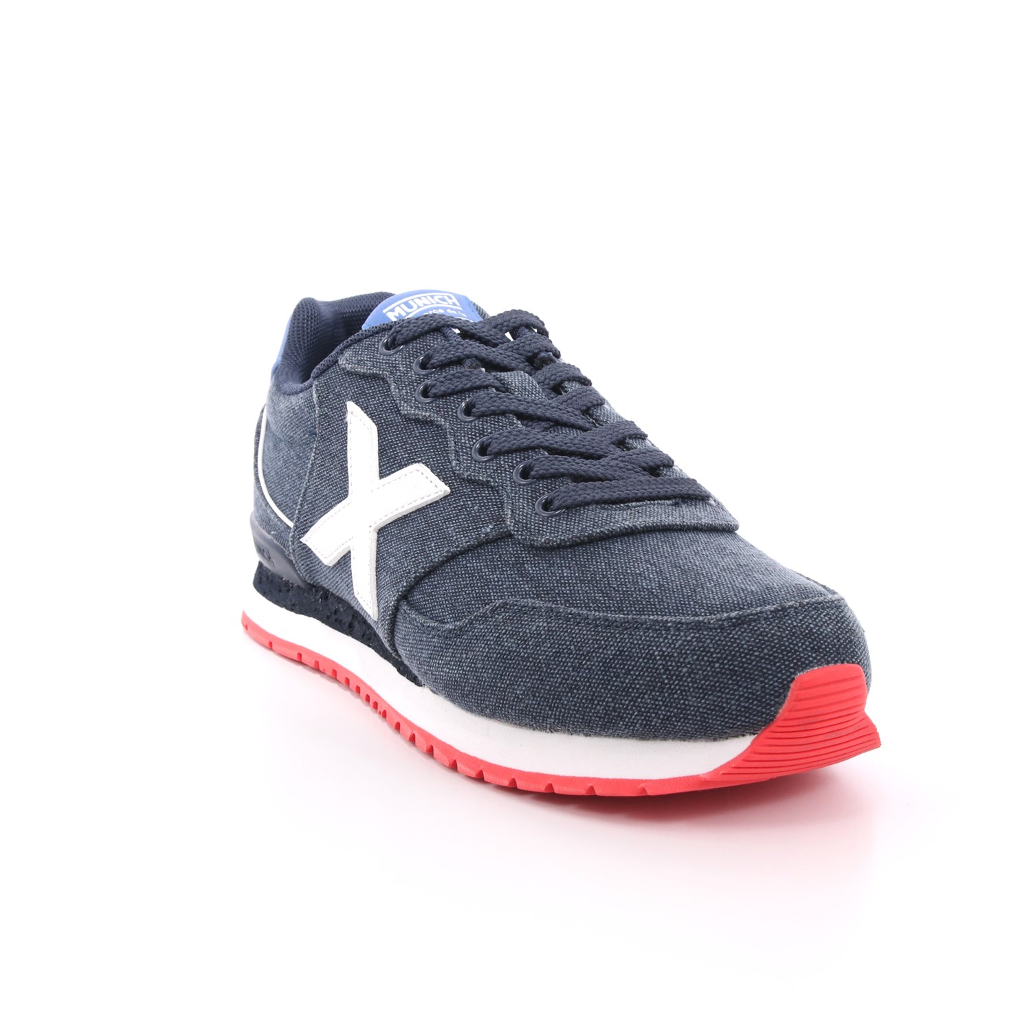 Scarpa Allacciata Munich Uomo Jeans Scarpa Allacciata Munich Uomo Jeans Scarpe 89 - 4150084