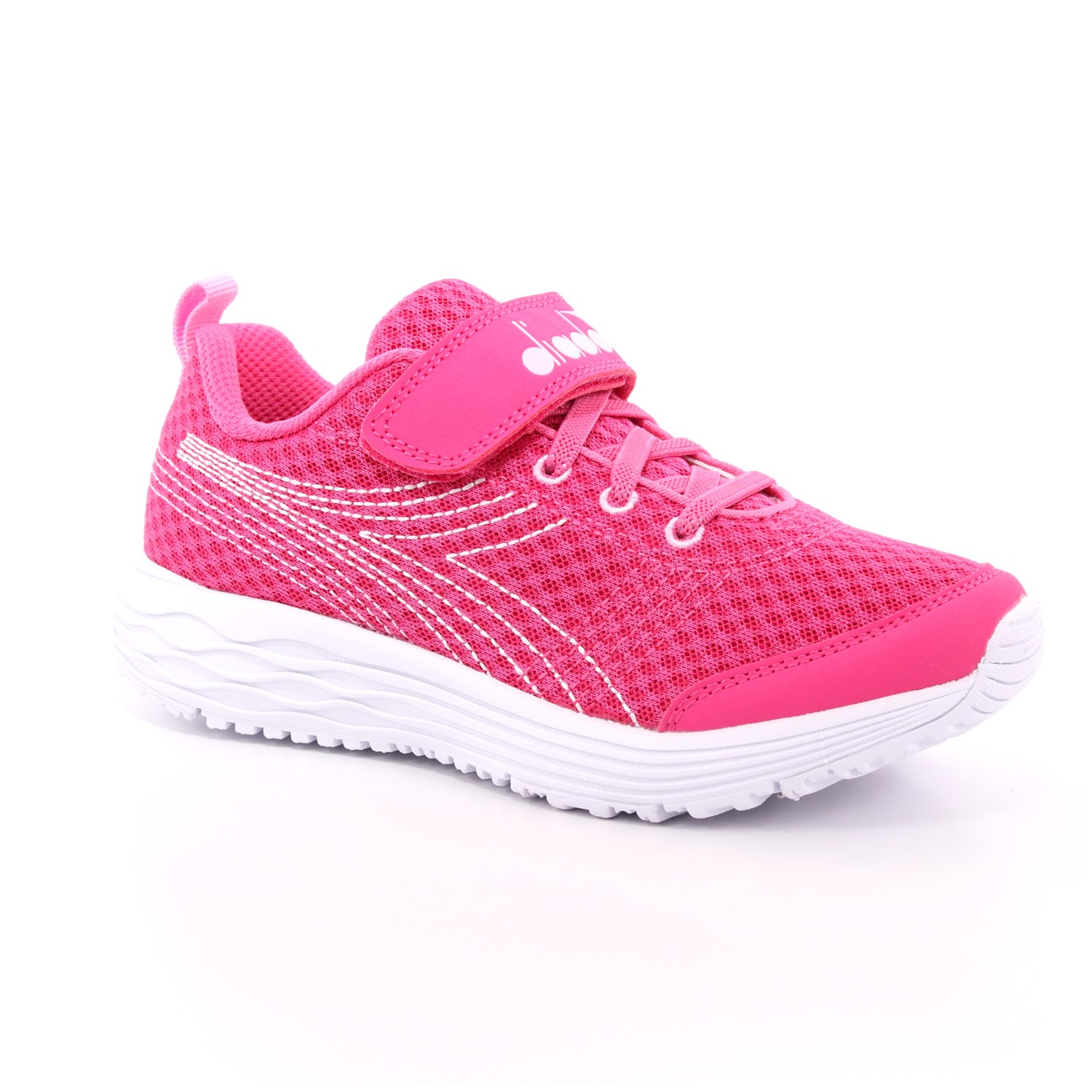 Scarpa Strappi + Elastico Diadora Bambina Fuxia Scarpa Strappi + Elastico Diadora Bambina Fuxia Scarpe 254 - 101.176871