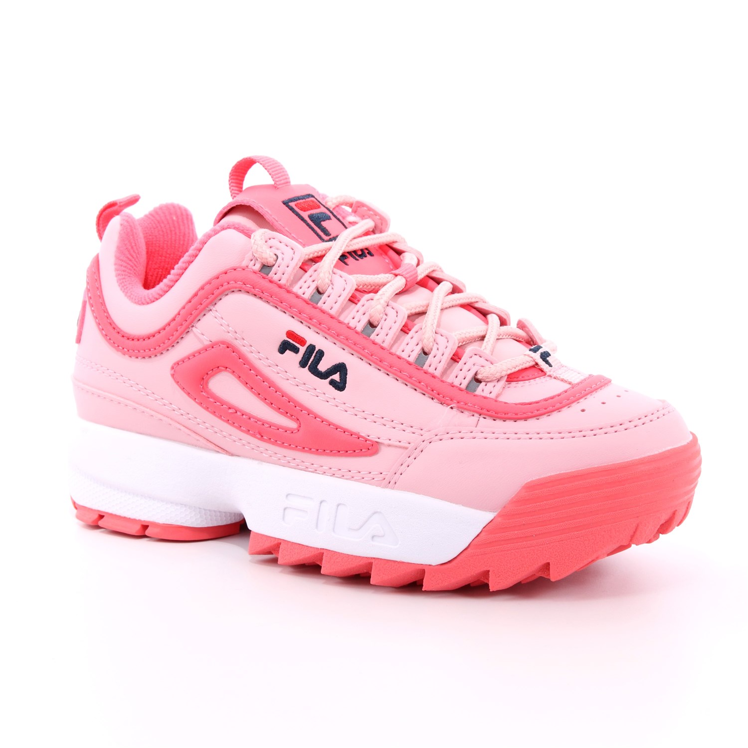 Scarpa Allacciata Fila Bambina Rosa Scarpa Allacciata Fila Bambina Rosa Scarpe 67 - 1010567