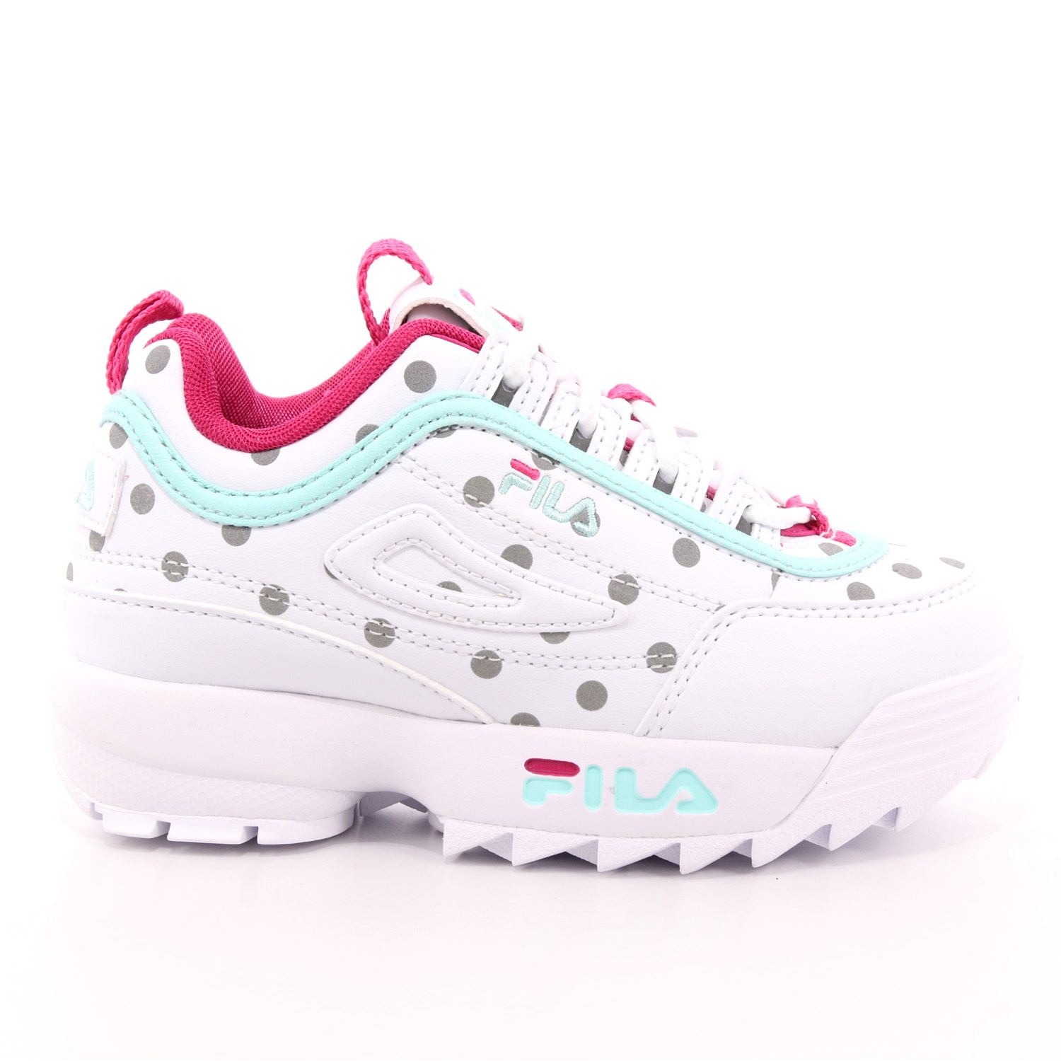 Scarpa Allacciata Fila Bambina Bianco Scarpa Allacciata Fila Bambina Bianco Scarpe 68 - 1011077