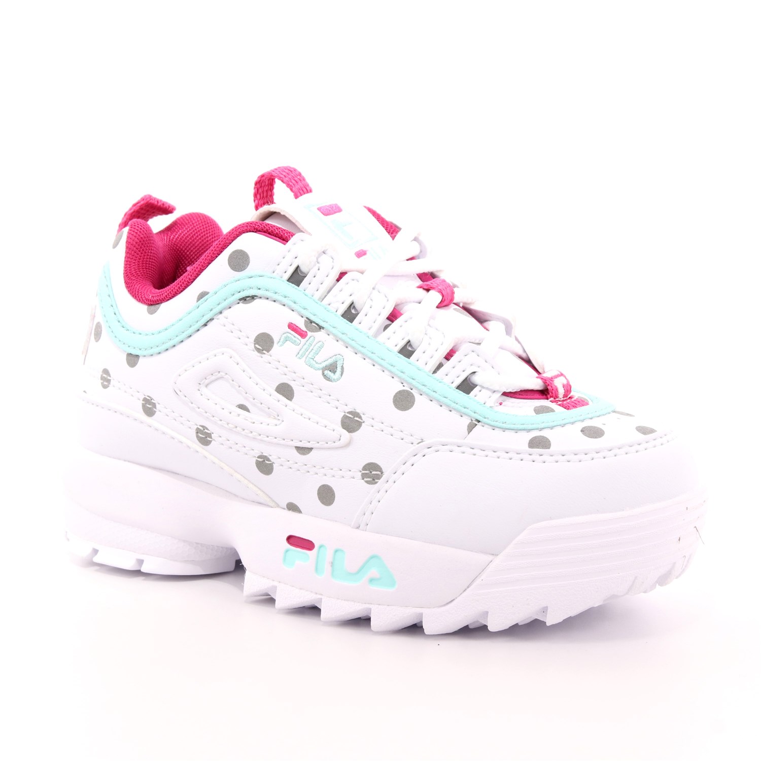 Scarpa Allacciata Fila Bambina Bianco Scarpa Allacciata Fila Bambina Bianco Scarpe 68 - 1011077