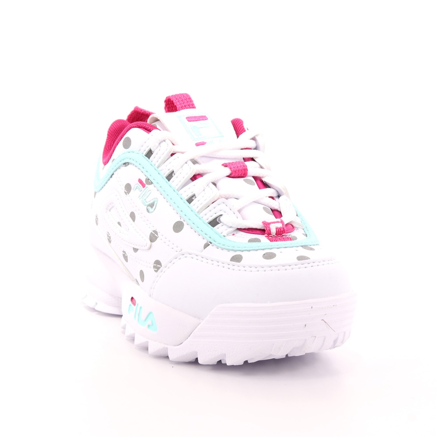 Scarpa Allacciata Fila Bambina Bianco Scarpa Allacciata Fila Bambina Bianco Scarpe 68 - 1011077