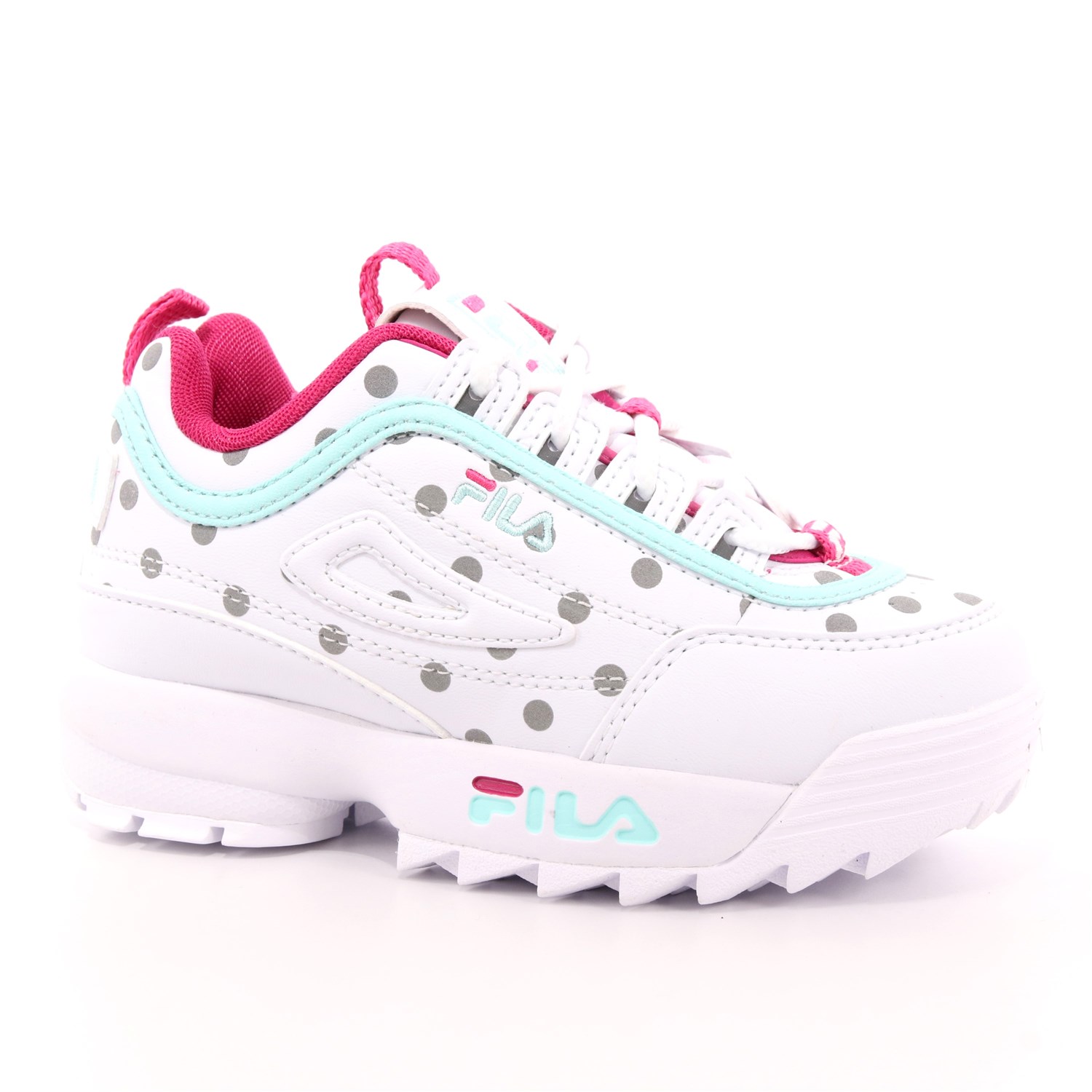 Scarpa Allacciata Fila Bambina Bianco Scarpa Allacciata Fila Bambina Bianco Scarpe 68 - 1011077