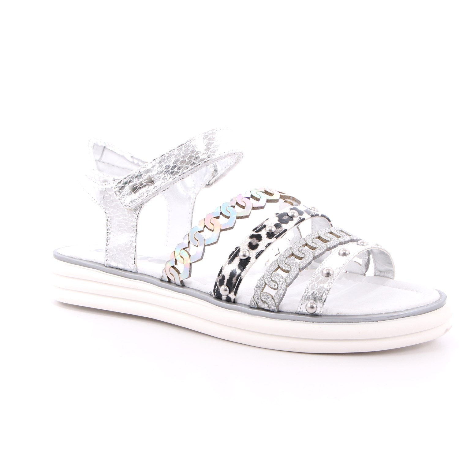 Sandalo Asso Bambina Argento Sandalo Asso Bambina Argento Scarpe 407 - AG10901B